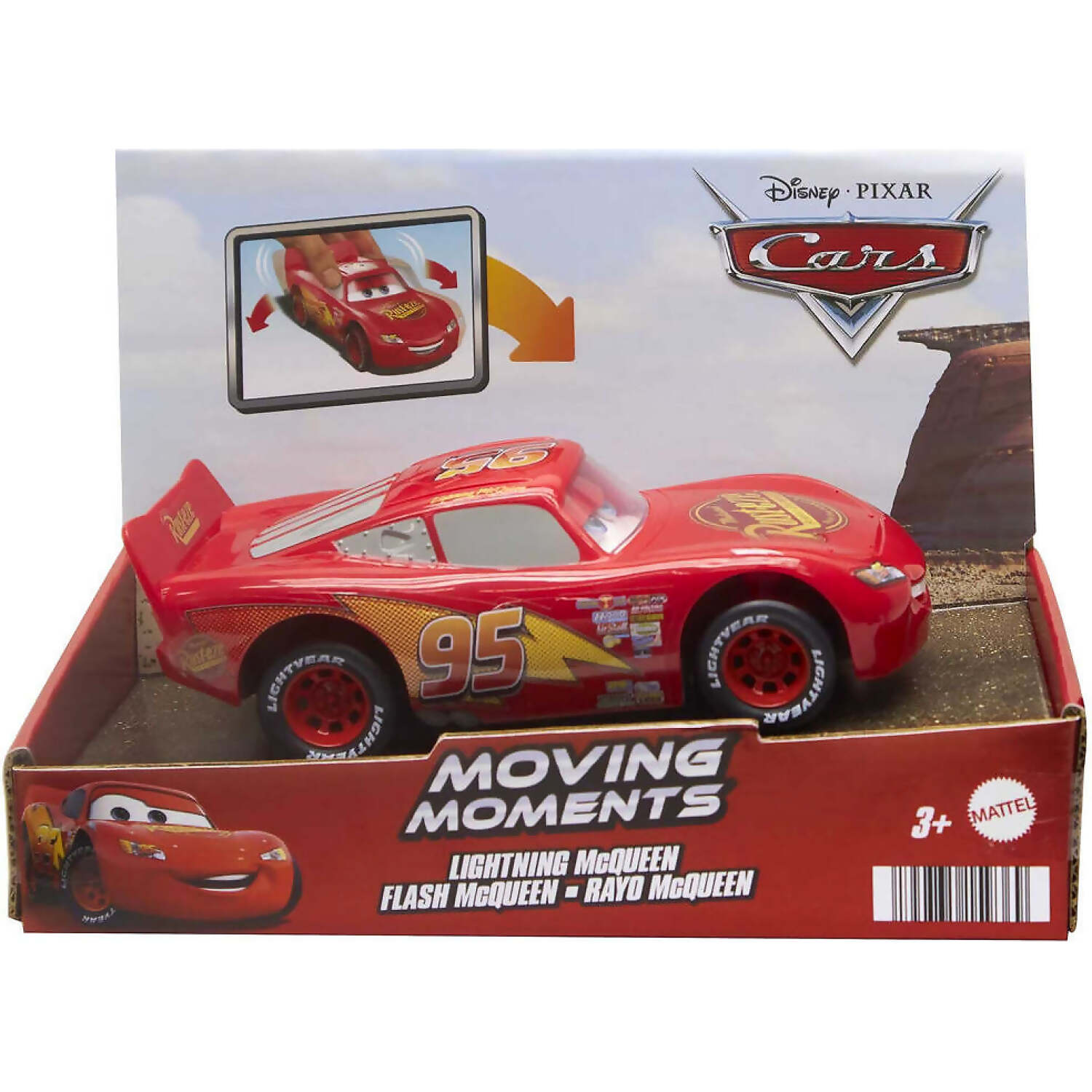 Disney Pixar - Cars Moving Moments Lightning Mcqueen