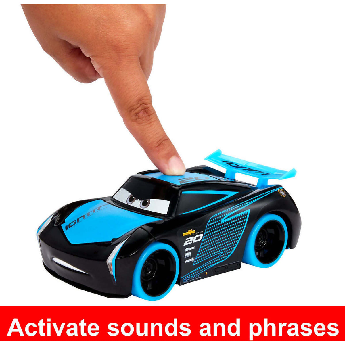 Disney Pixar - Cars Glow Racers Lightning Mcqueen & Jackson Storm