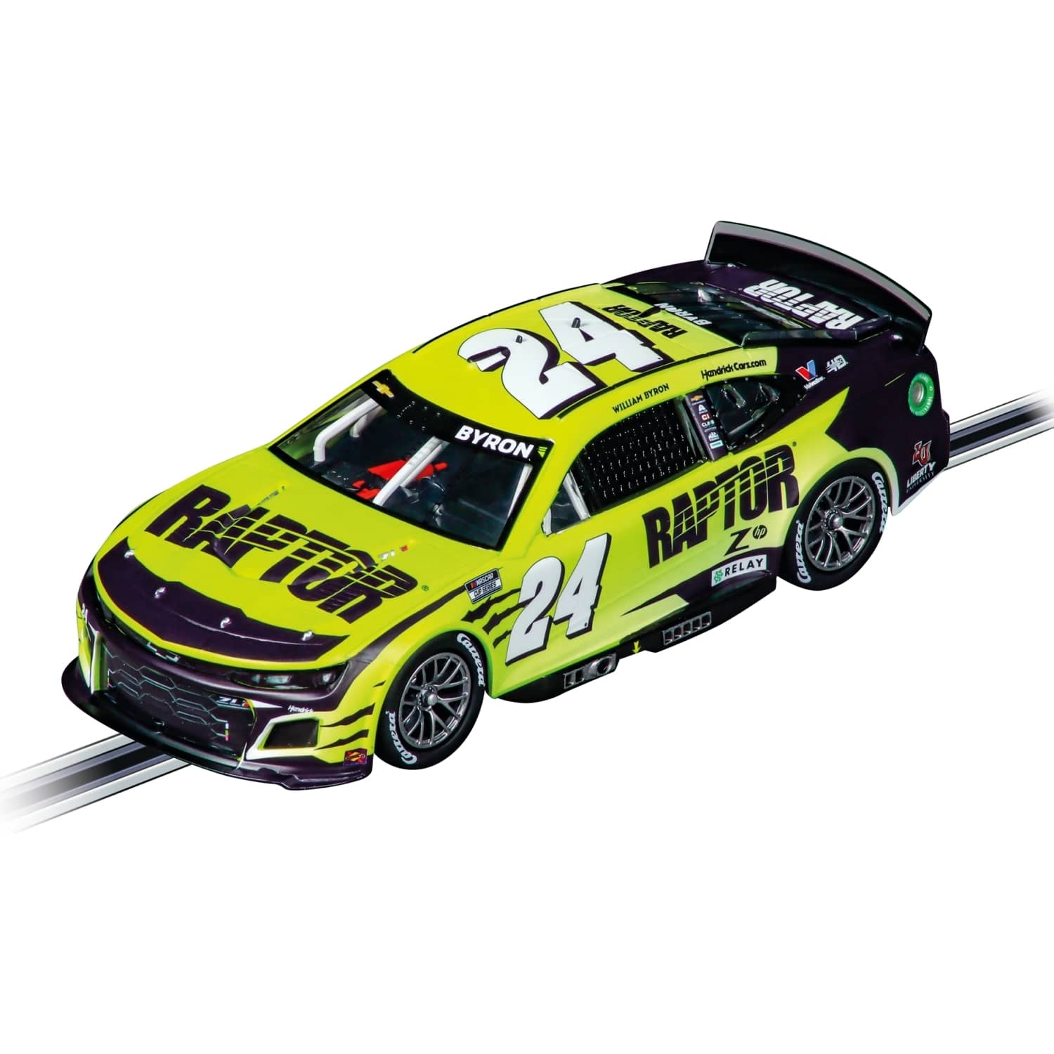 CARRERA - EVOLUTION 1:32 - NASCAR CAMARO NEXTGEN ZL1 HENDRICK MOTORSPORTS WILLIAM BYRON NO.24 - SLOT CAR ALSO SUITS SCALEXTRIC
