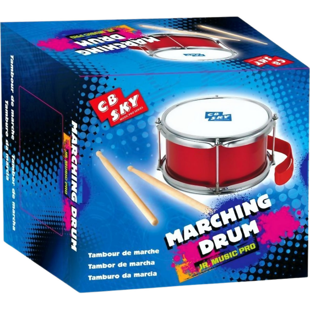 CB Sky - Jr. Music Pro 8-inch Toy Marching Drum