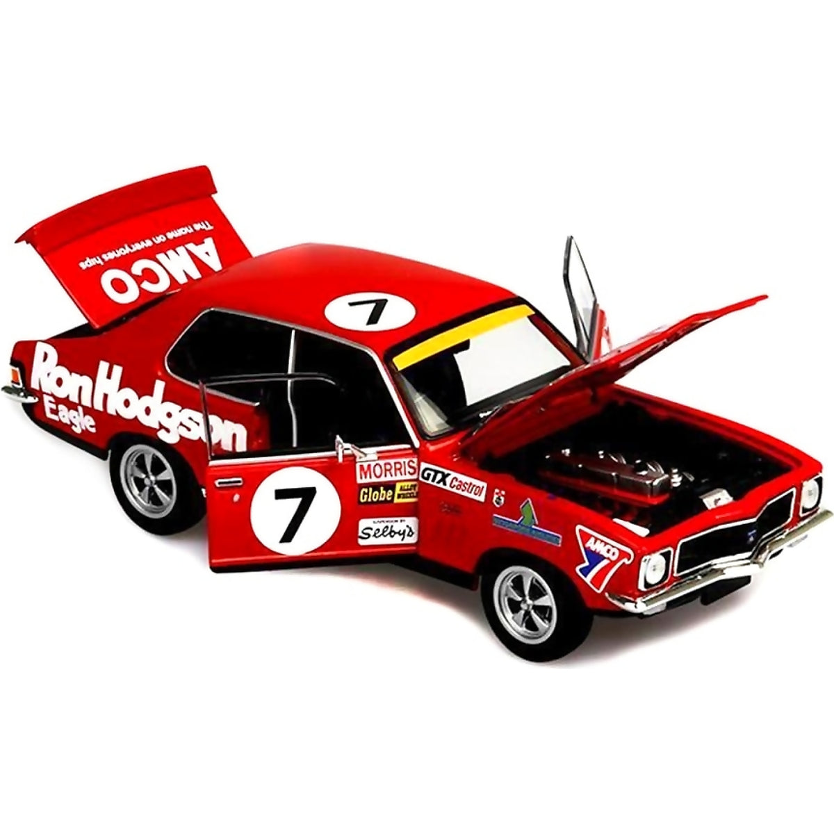 DDA COLLECTIBLES - 1:24 SCALE - BOB MORRIS HOLDEN LJ GTR TORANA - DIECAST MODEL