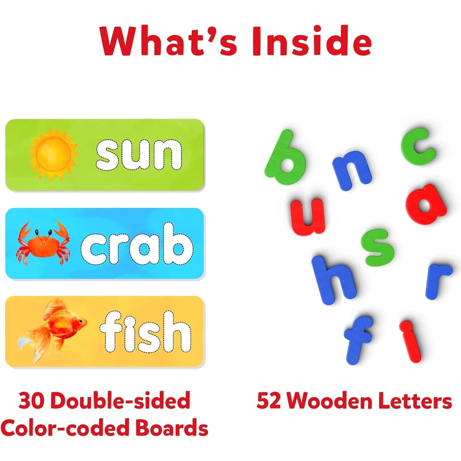 Skillmatics - Ready To Spell Game Wooden Boards