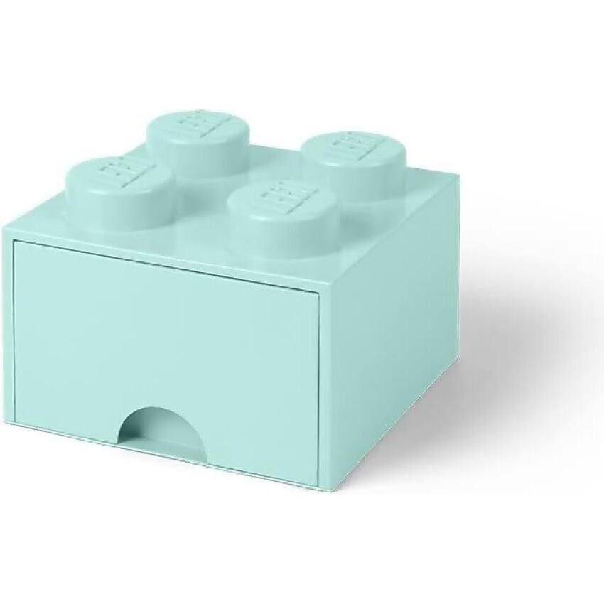 LEGO® Storage Brick Drawer 4 Studs Aqua - Room Copenhagen