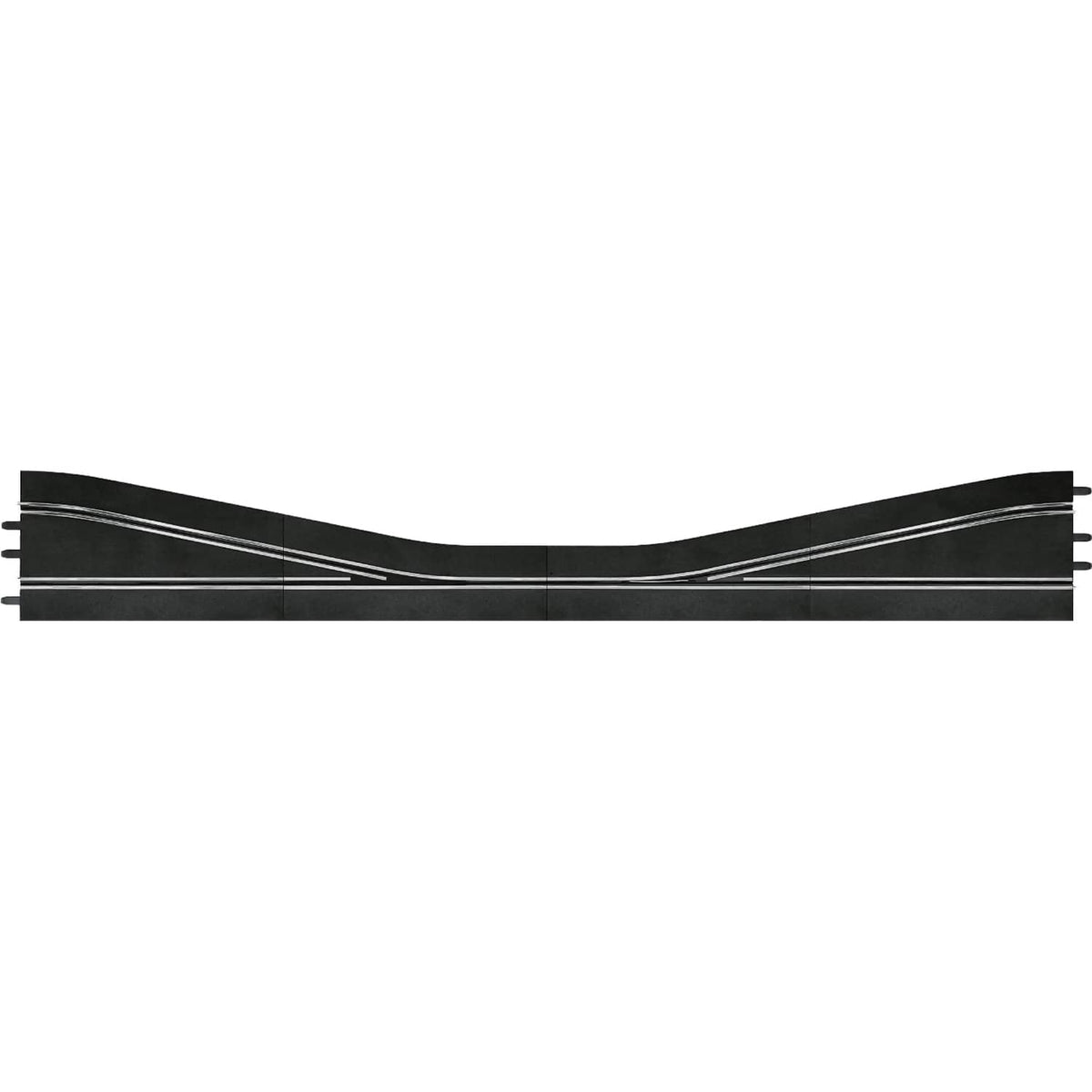 CARRERA - DIGITAL 1:32 ACCESSORIES - DIGITAL NARROW SECTION RIGHT 4 X PIECES - SLOT CAR TRACK ACCESSORIES ALSO SUITS 1:24