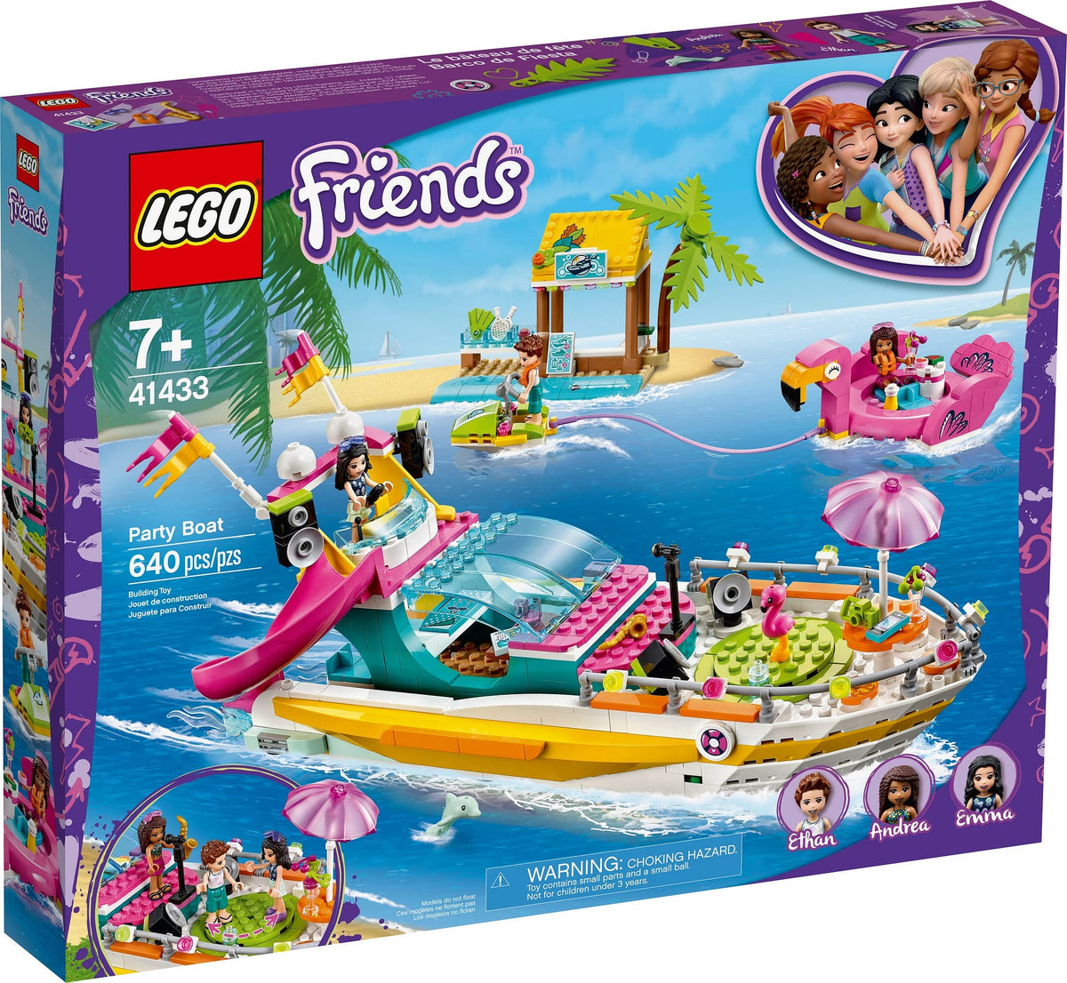 LEGO® 41433 Party Boat - Friends