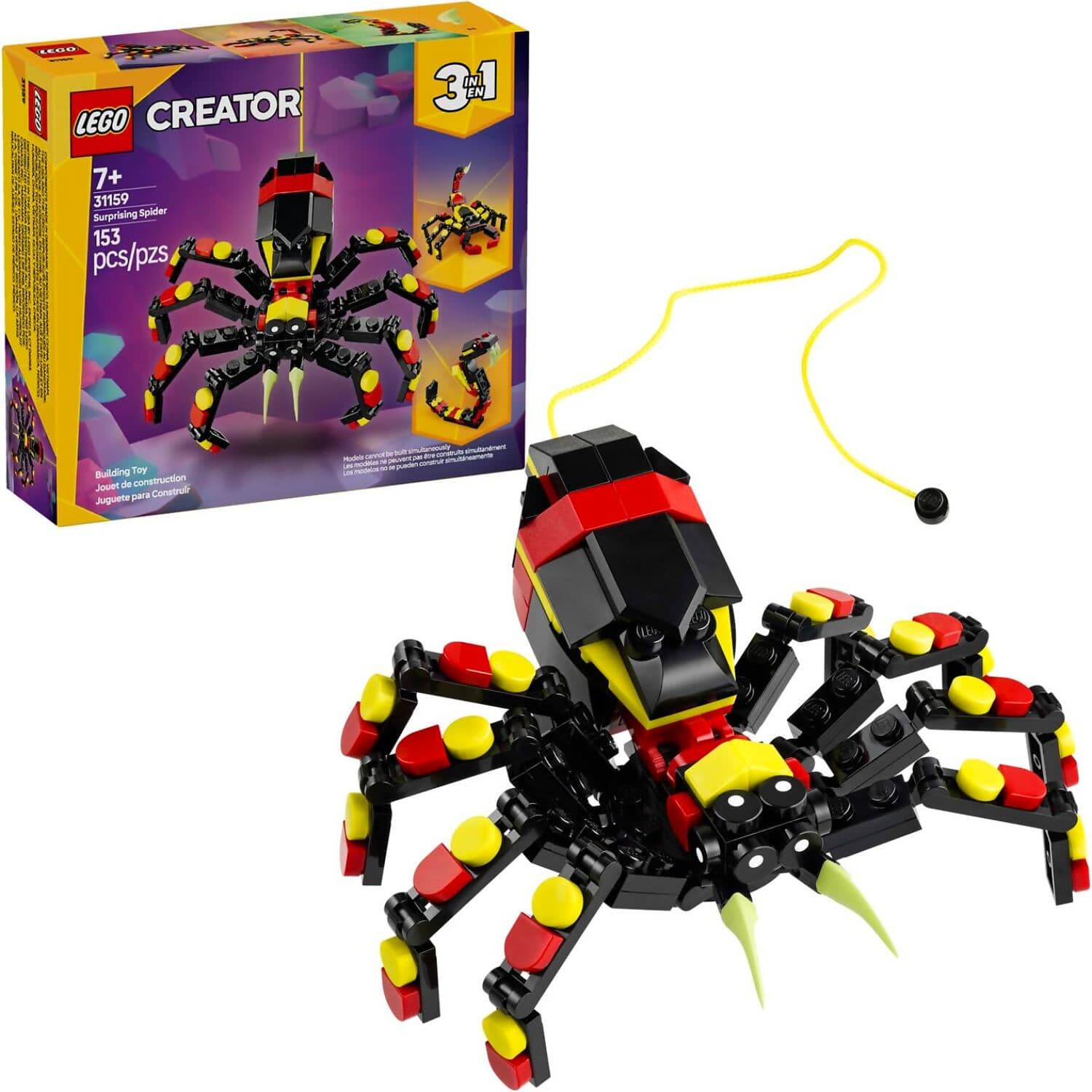 LEGO® 31159 Wild Animal: Surprising Spider - LEGO® Creator 3-in-1
