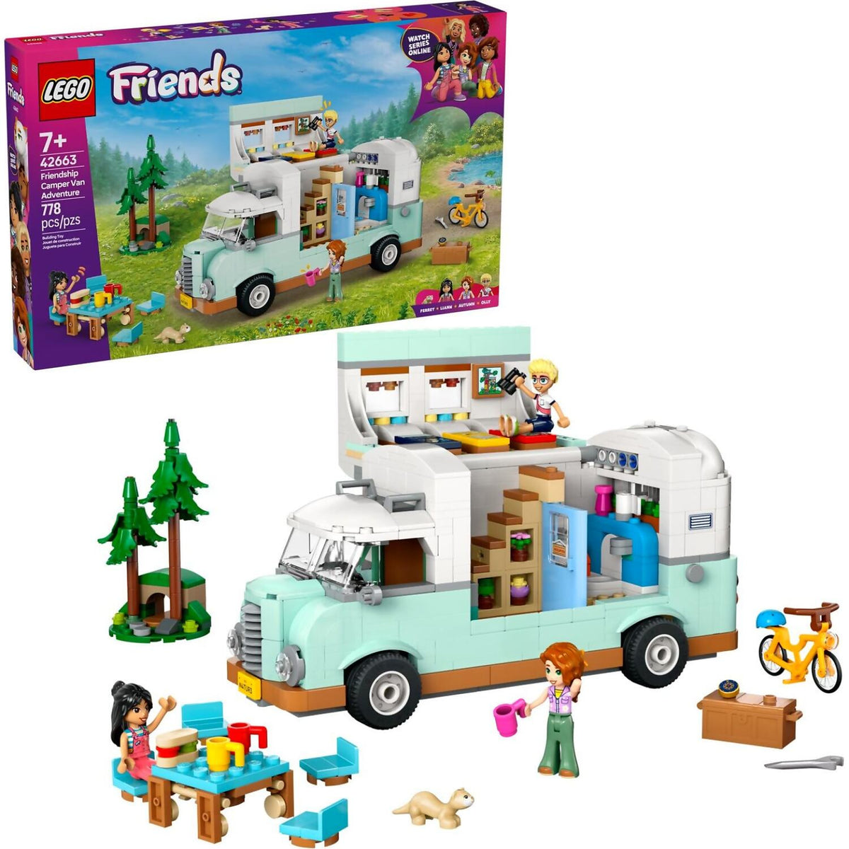 LEGO® 42663 Friendship Camper Van Adventure - LEGO® Friends