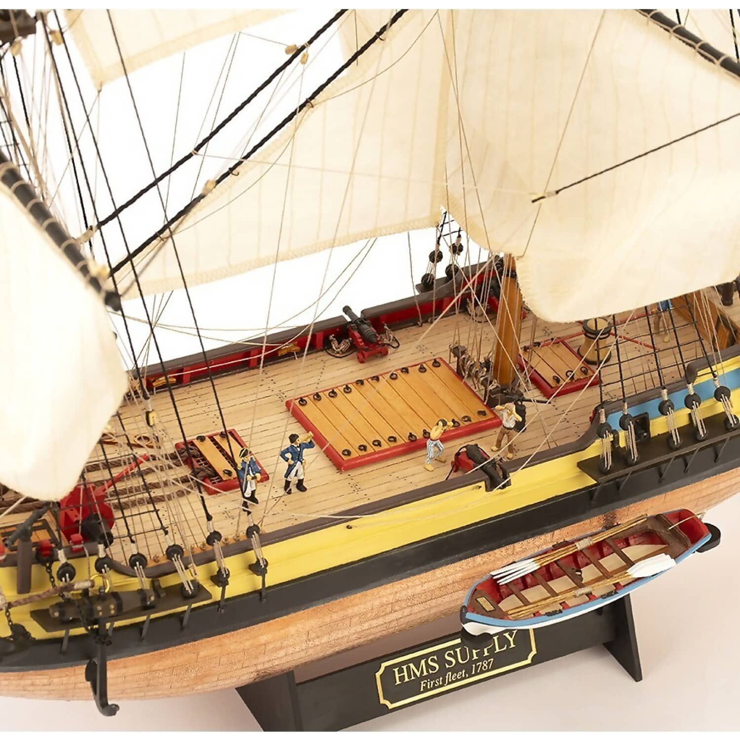 ARTESANIA - SCALE 1/50 HMS SUPPLY FIRST FLEET BRIGANTINE WOODEN SHIP MODEL KIT (22420)