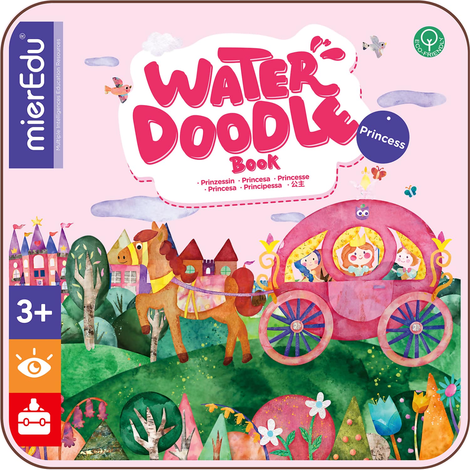mierEdu - Water Doodle Book Princess