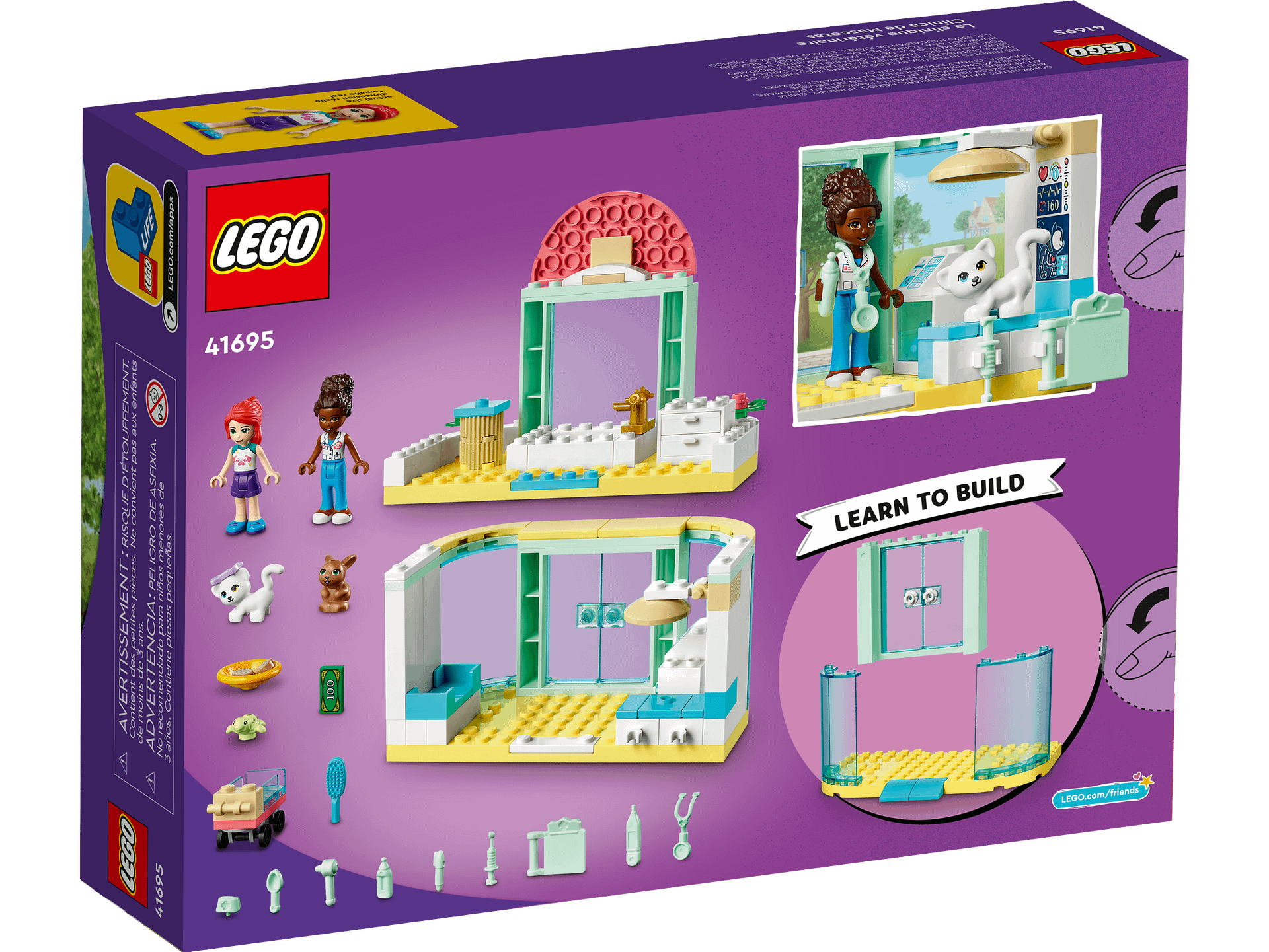 LEGO® 41695 Pet Clinic - Friends 4+