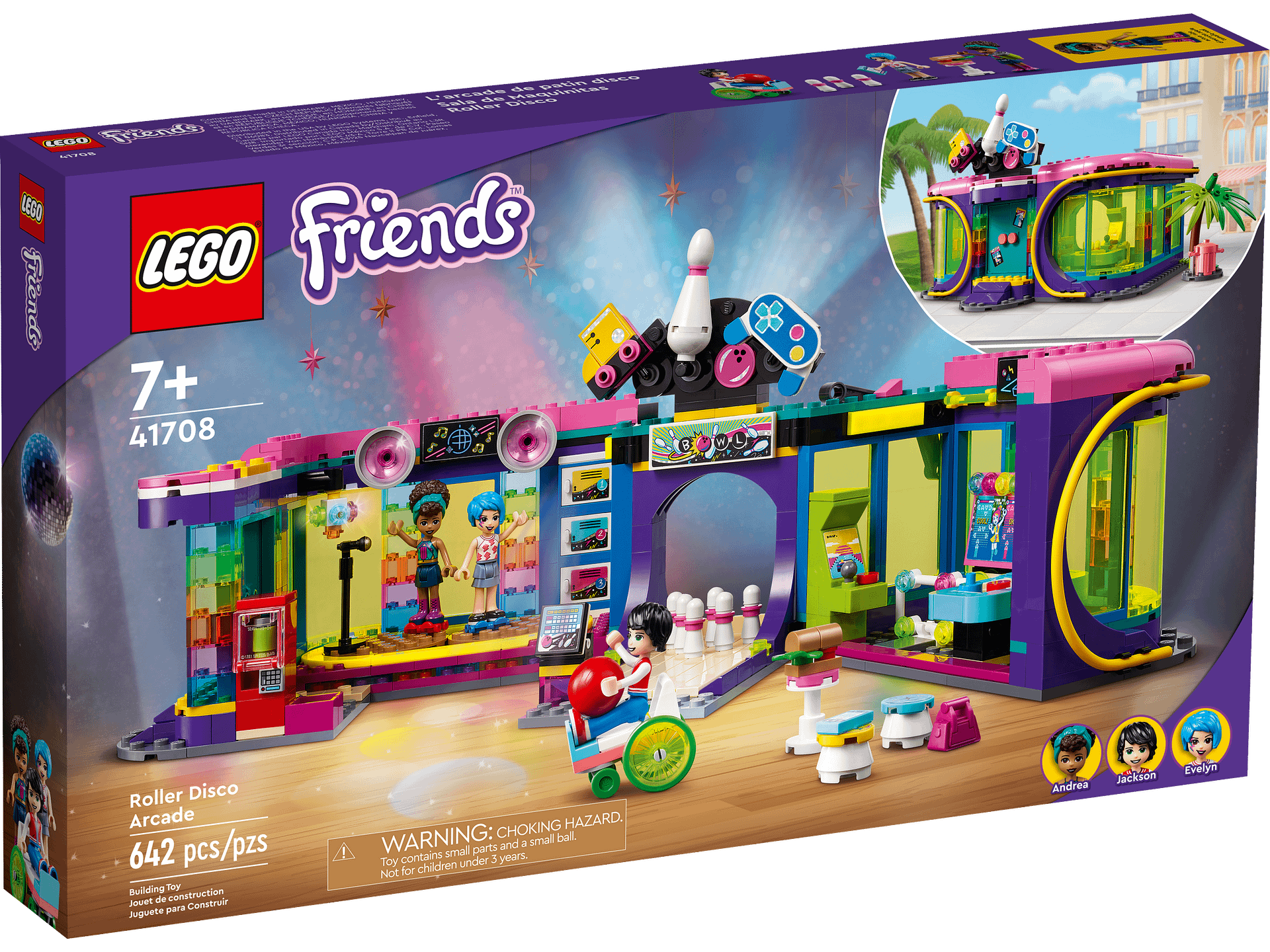 LEGO 41708 Roller Disco Arcade - Friends