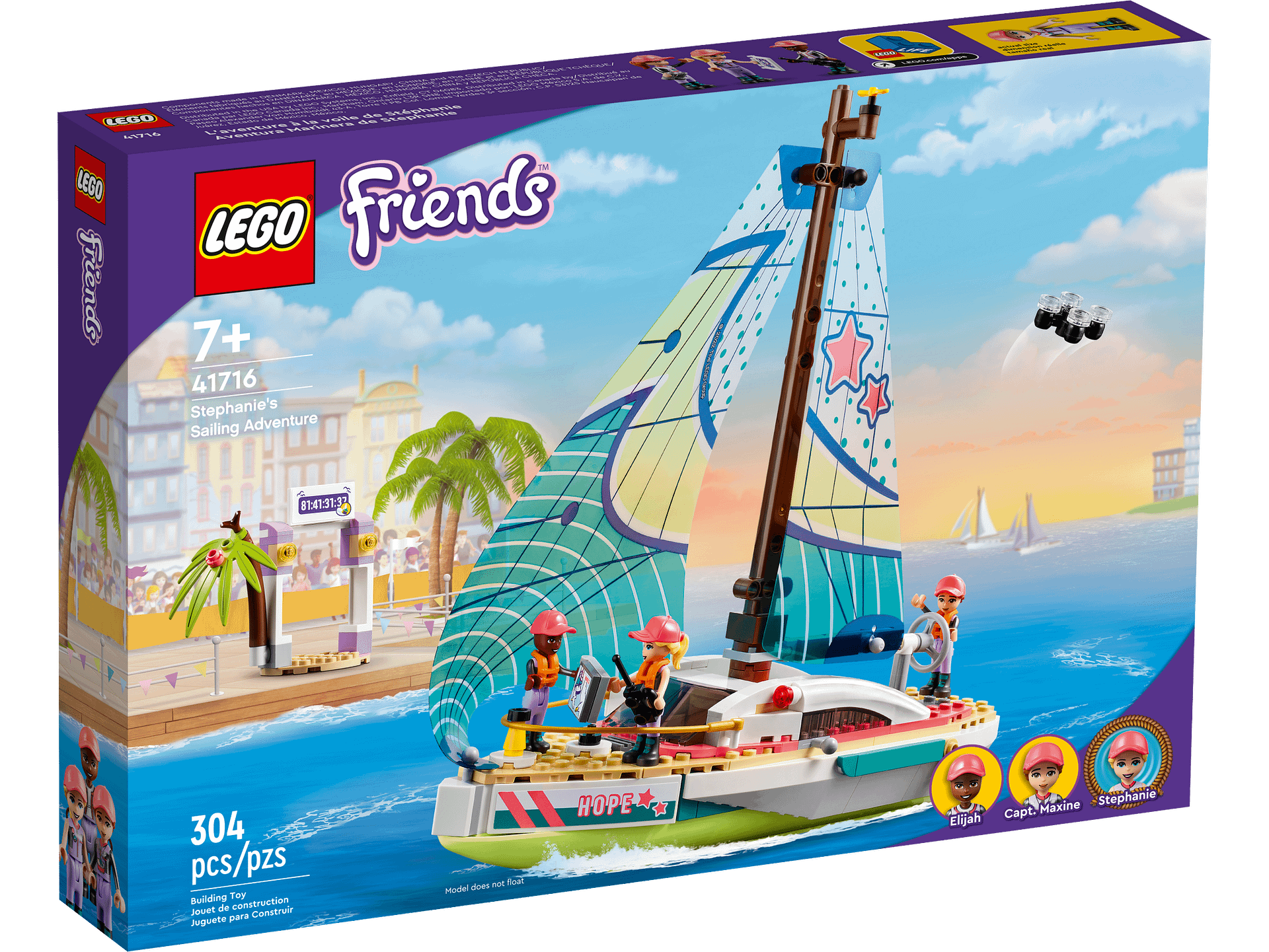 LEGO® 41716 Stephanie's Sailing Adventure - Friends