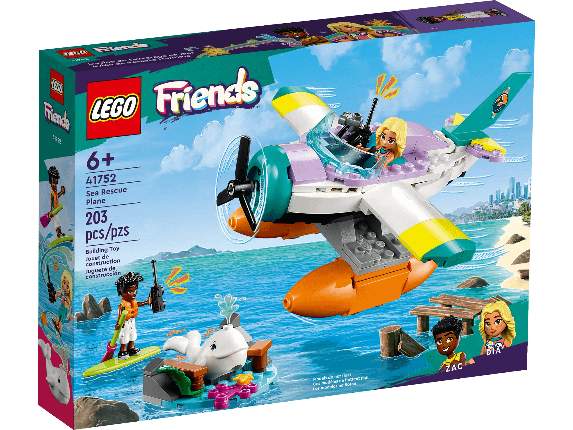 LEGO® 41752 Sea Rescue Plane - Friends