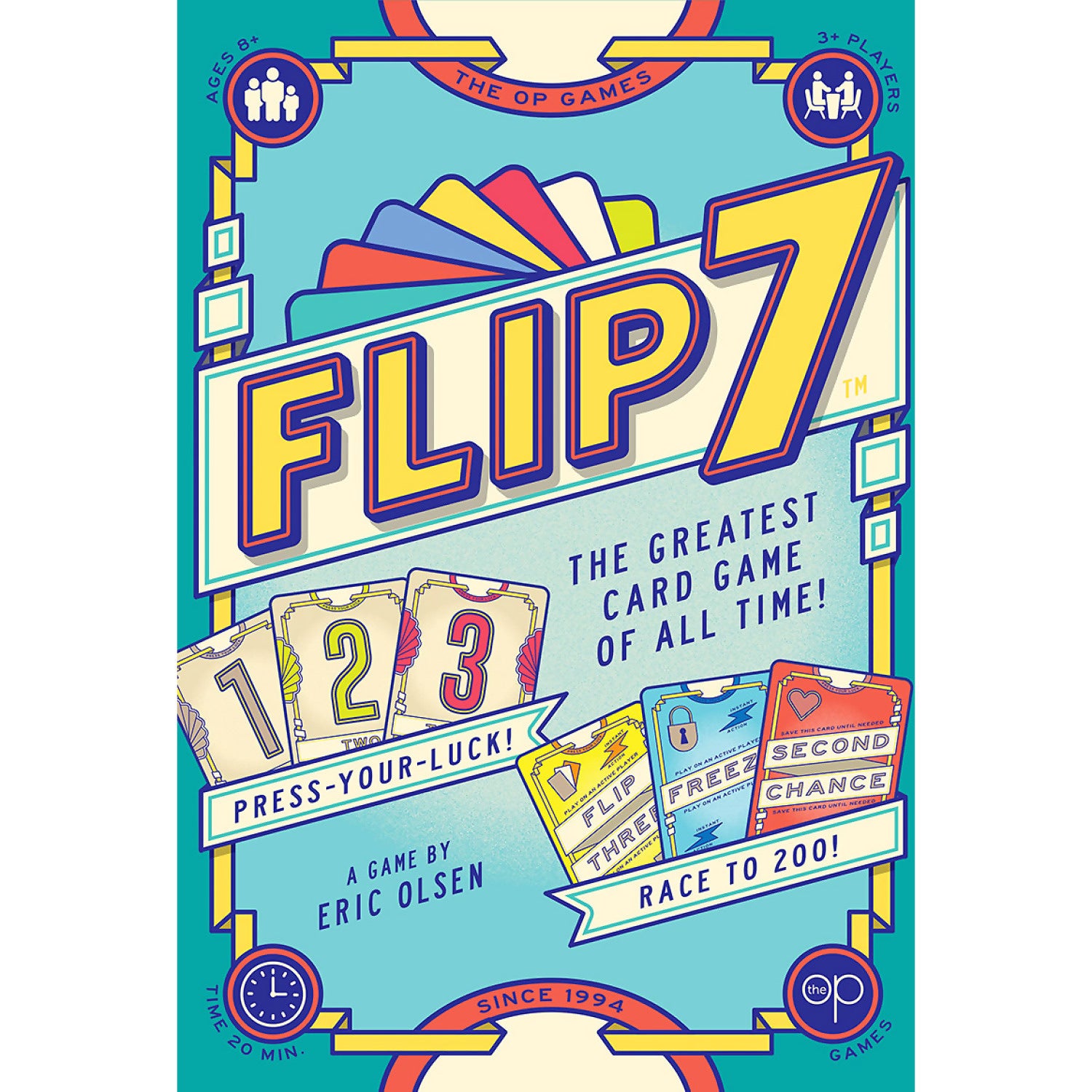 The OP Games - Flip 7 Card Game