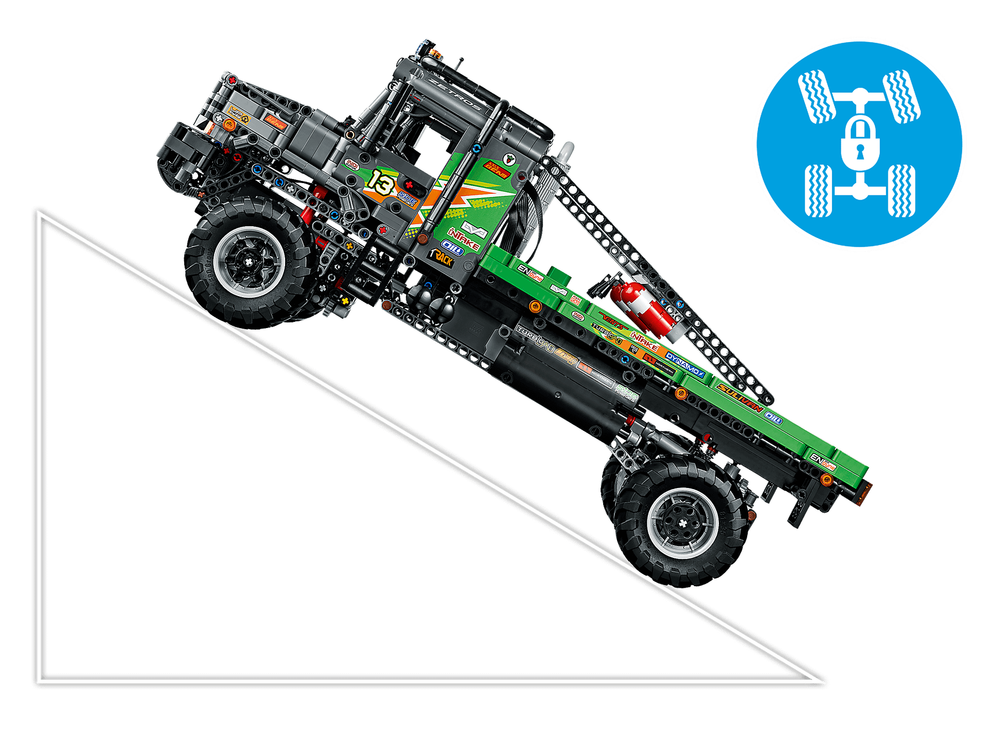 LEGO® 42129 4x4 Mercedes-Benz Zetros Trial Truck - Technic