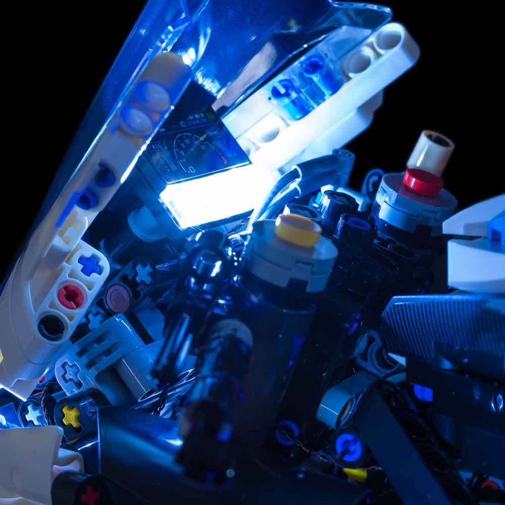 Light My Bricks - LIGHT KIT for LEGO® BMW M 1000 RR 42130