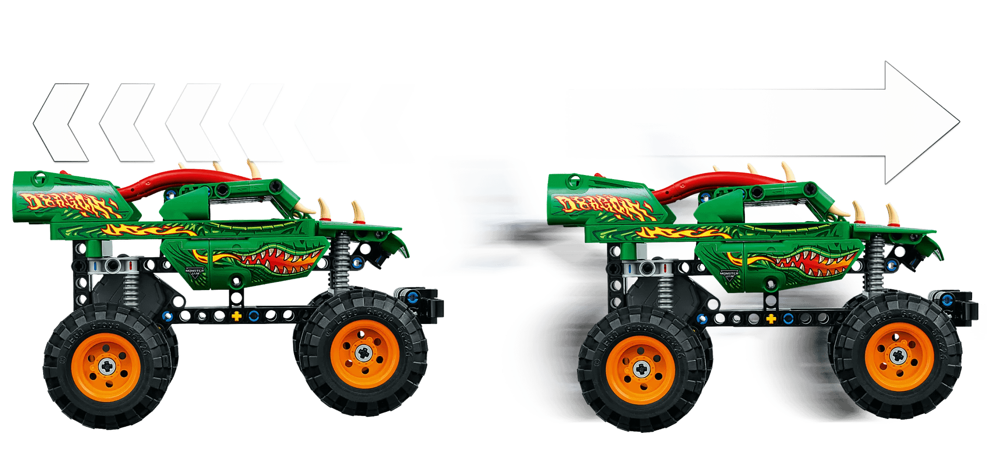 LEGO® 42149 Monster Jam Dragon - Technic