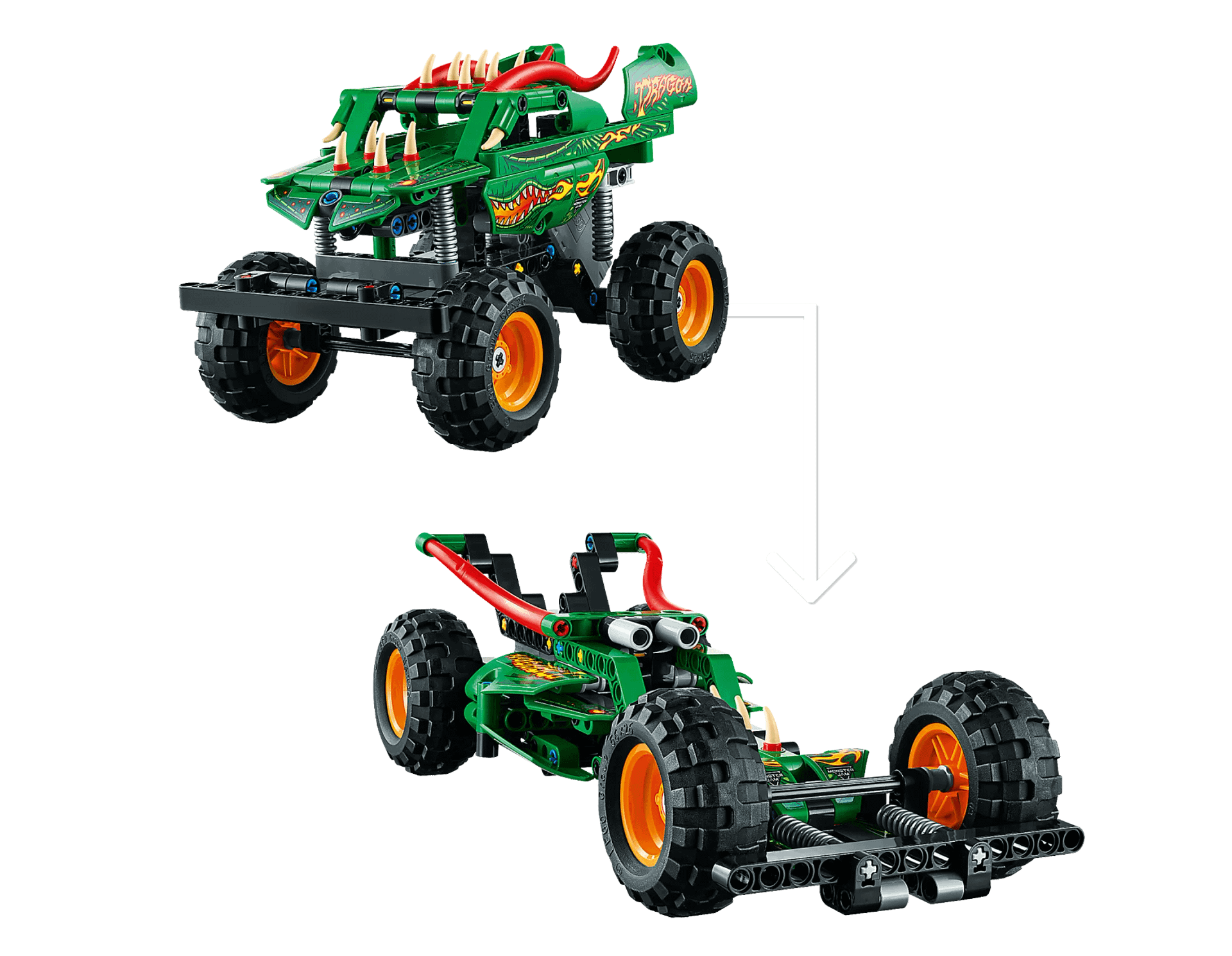 LEGO® 42149 Monster Jam Dragon - Technic