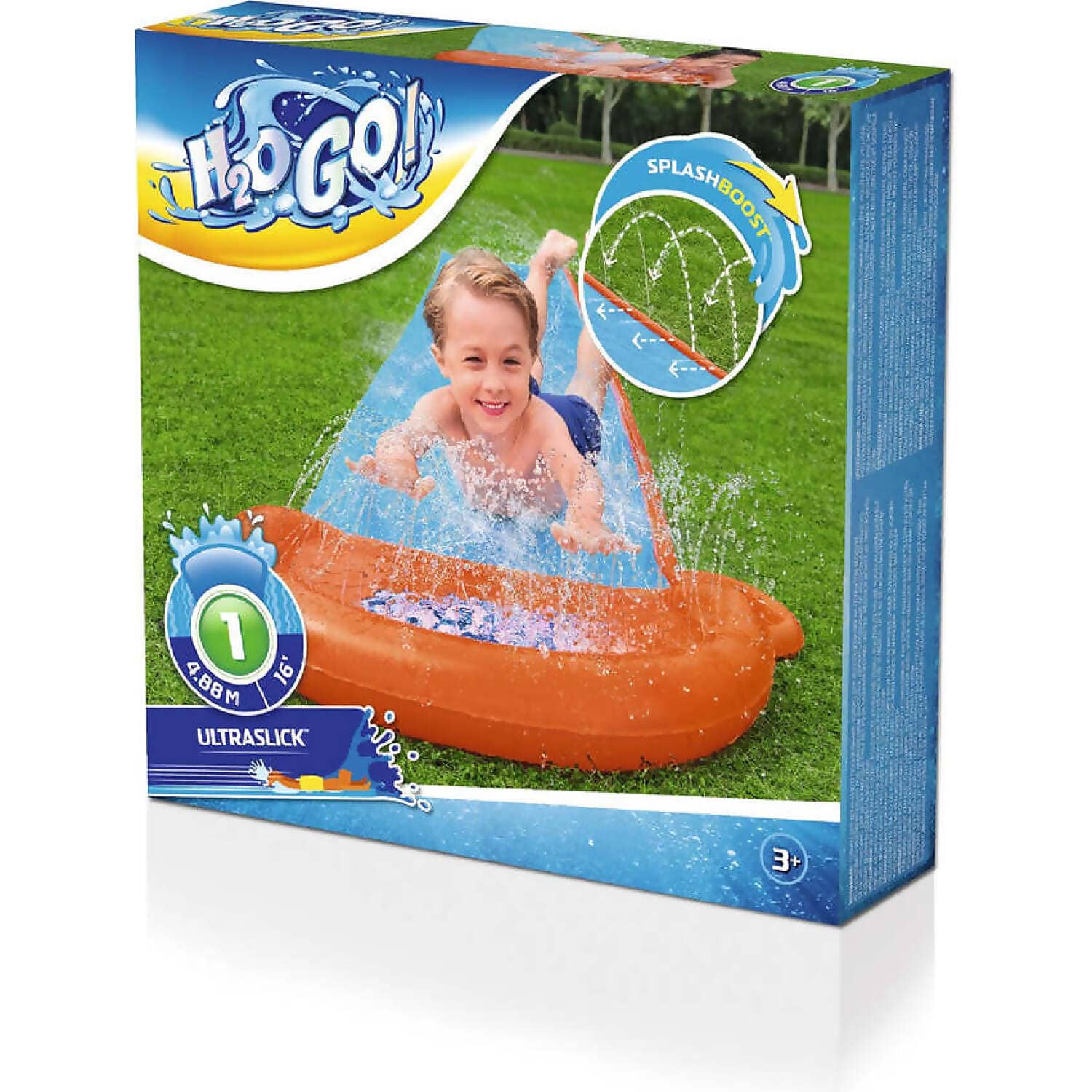 H2o GO! - Single Water Slip & Slide 16ft/4.88m