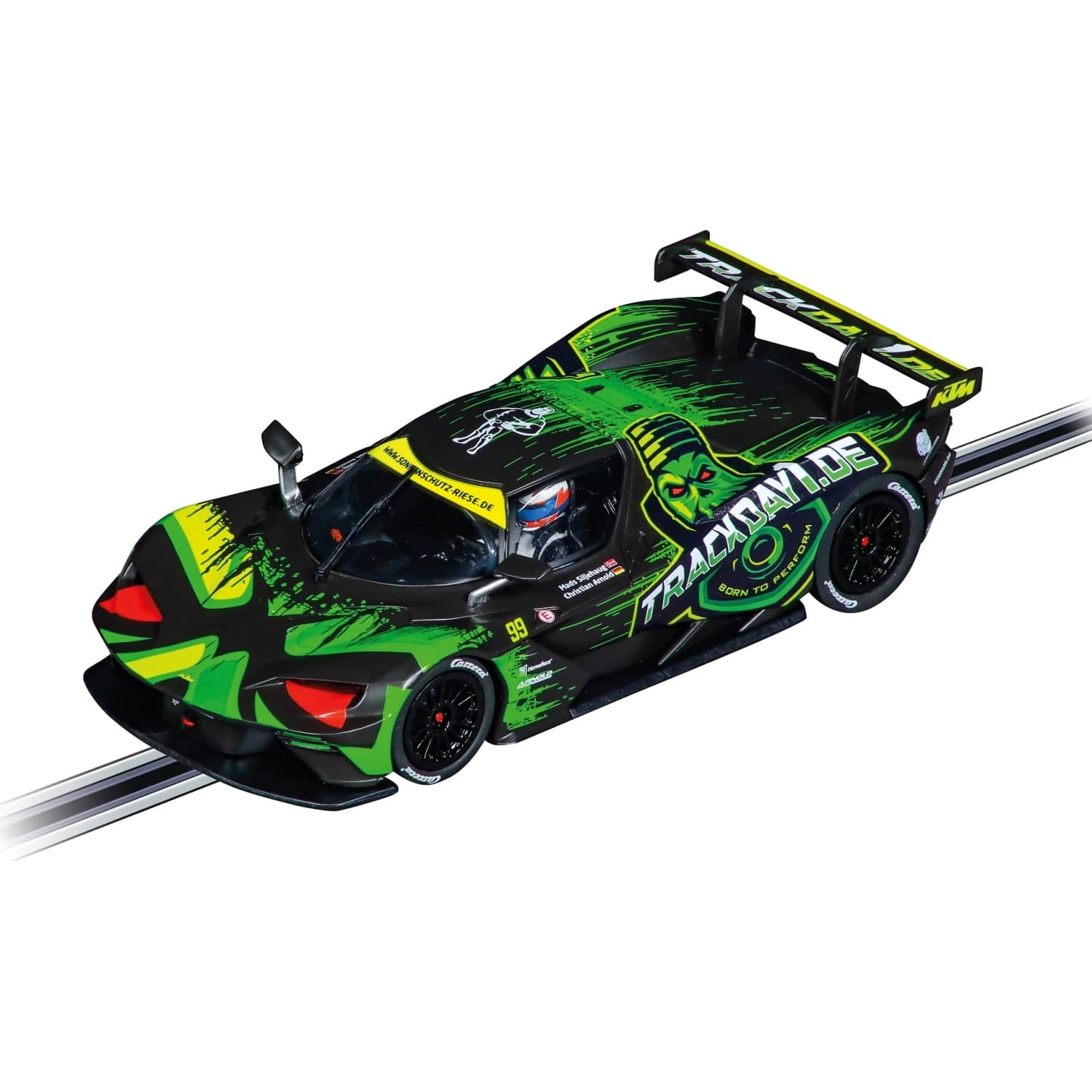 CARRERA - EVOLUTION 1:32 - KTM X-BOW GT2 TRACKDAY1.DE - SLOT CAR ALSO SUITS SCALEXTRIC