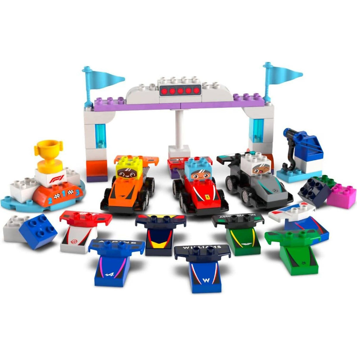 LEGO® 10445 F1 Team Race Cars & Drivers -  DUPLO®