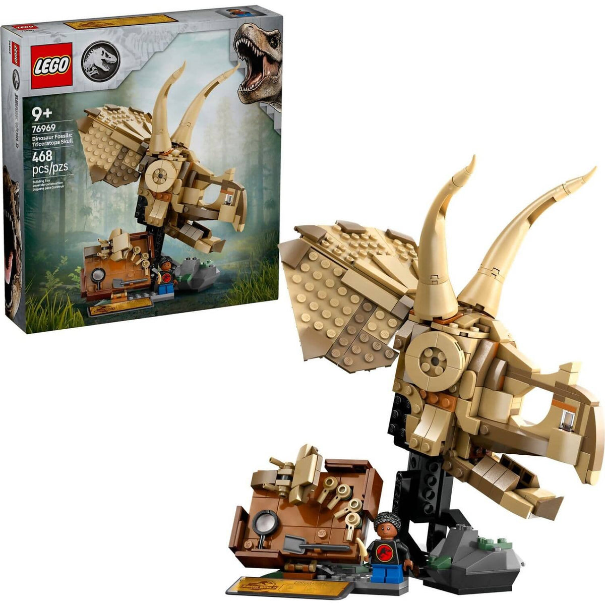 LEGO® 76969 Dinosaur Fossils Triceratops Skull - Jurassic World™