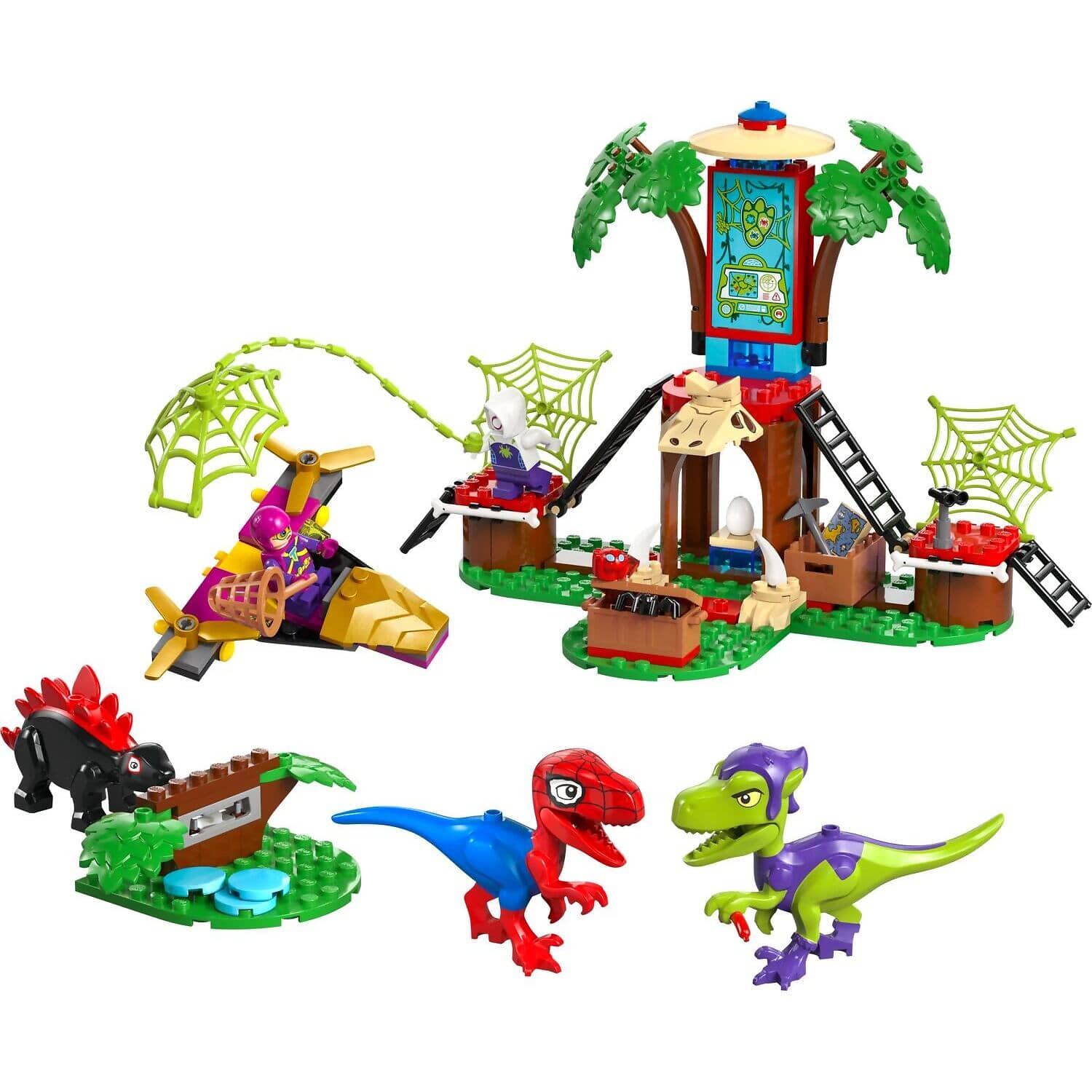 LEGO® 11200 Spidey and Gobby's Raptor Battle at Tree House HQ - Spidey Marvel Super Heroes 4+