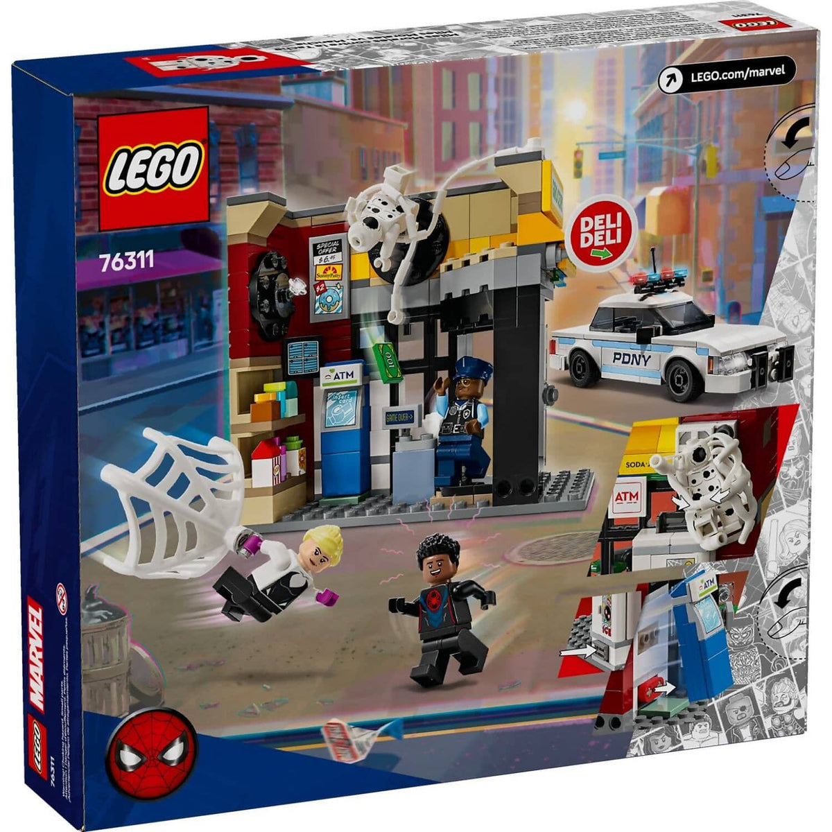 LEGO® 76311 Spider-Verse: Miles Morales vs. The Spot - Marvel Super Heroes