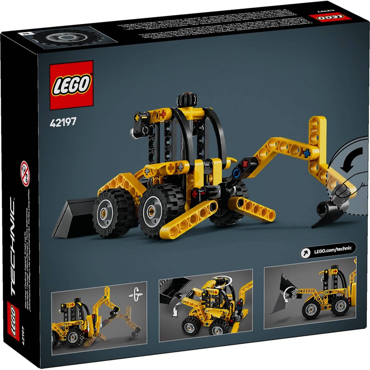 LEGO® 42197 Backhoe Loader - Technic