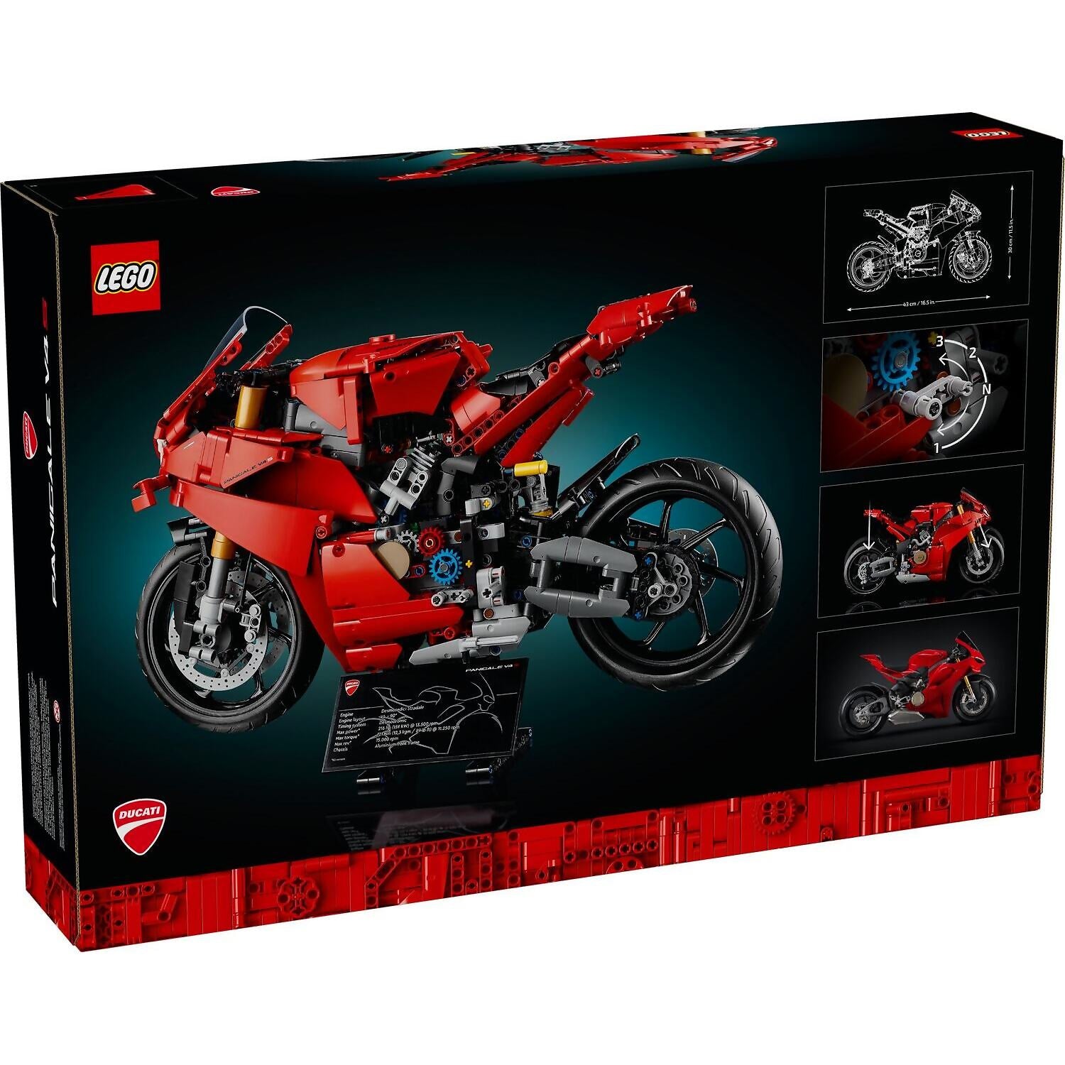 LEGO® 42202 Ducati Panigale V4 S Motorcycle - Technic