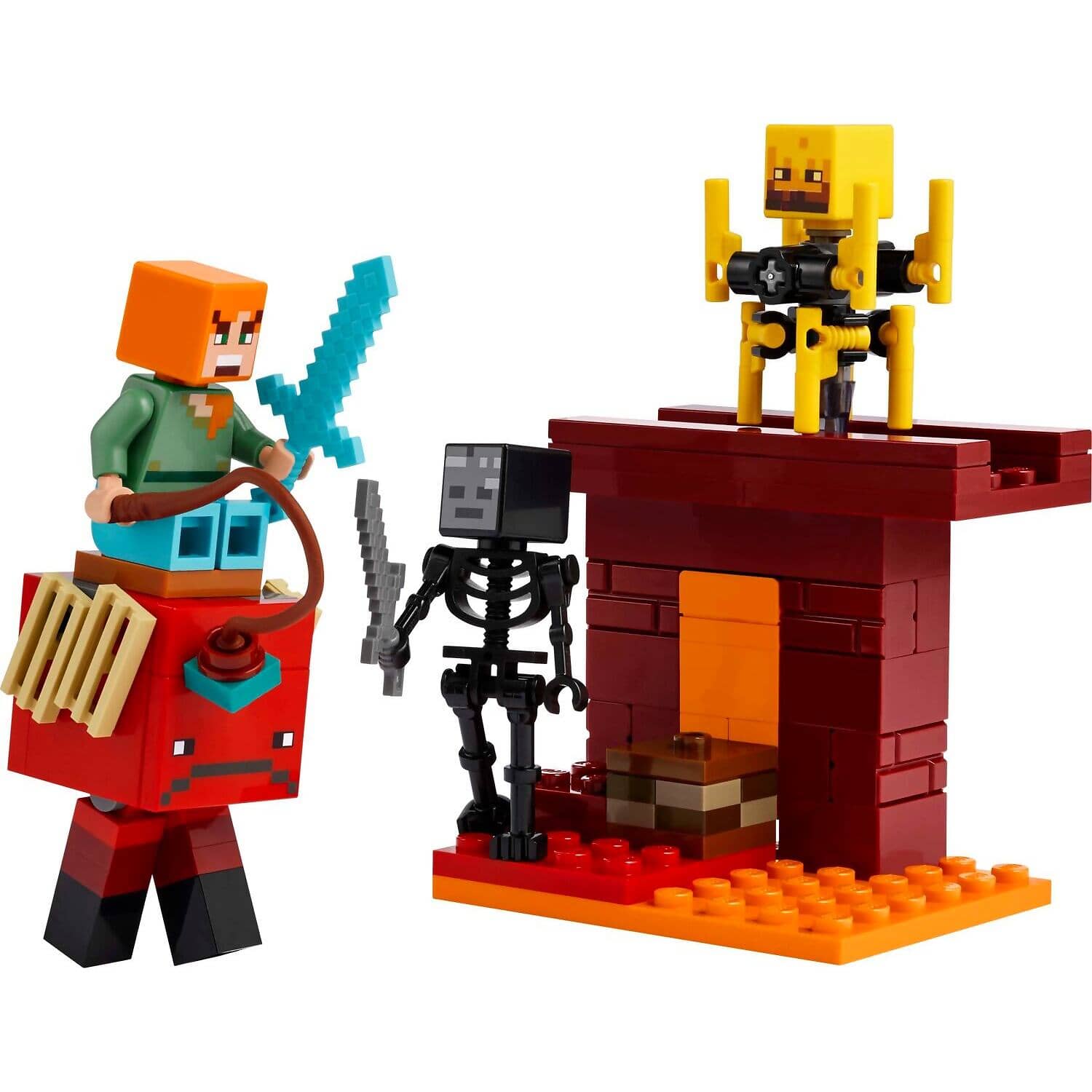 LEGO® 21266 The Nether Lava Battle - Minecraft®