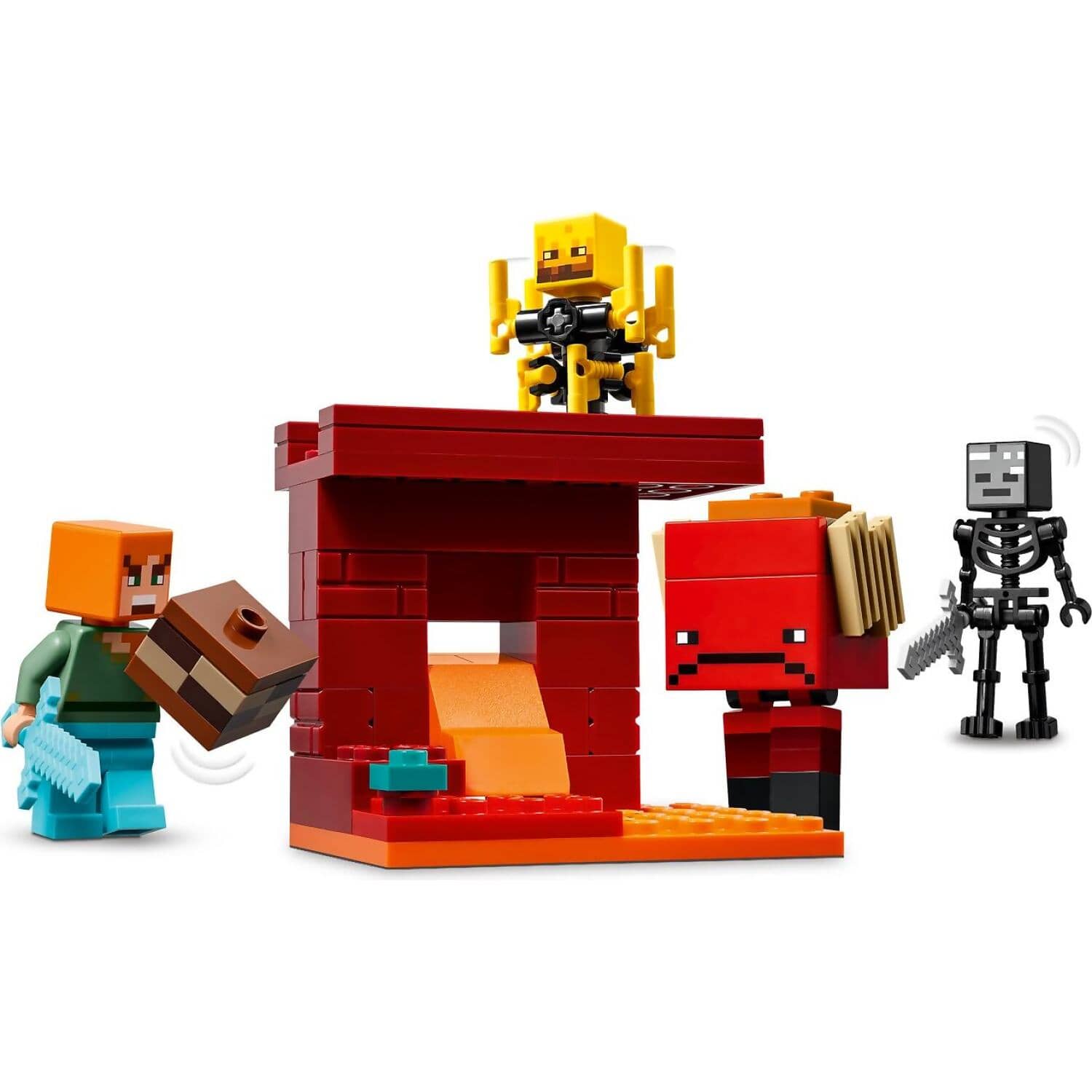 LEGO® 21266 The Nether Lava Battle - Minecraft®