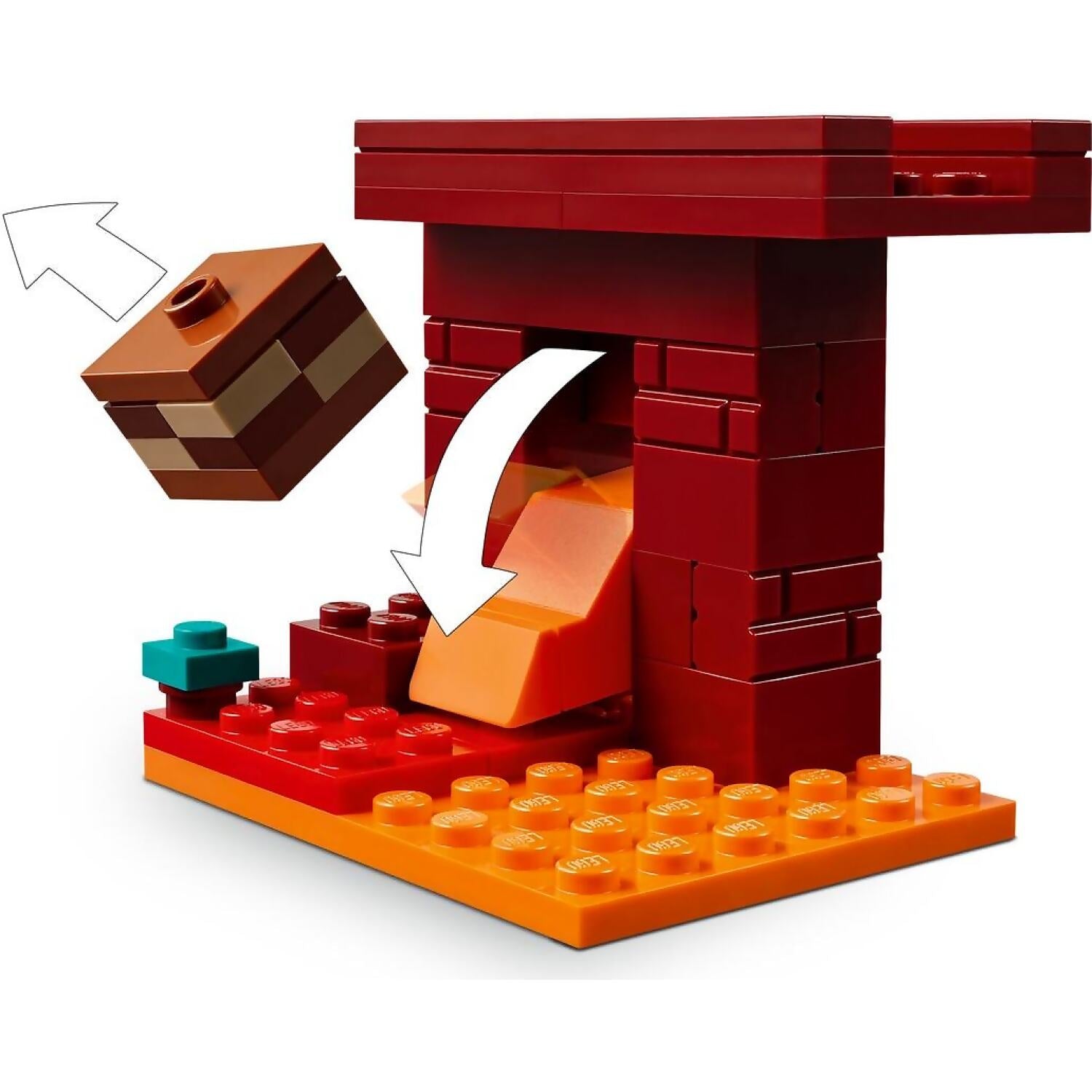 LEGO® 21266 The Nether Lava Battle - Minecraft®