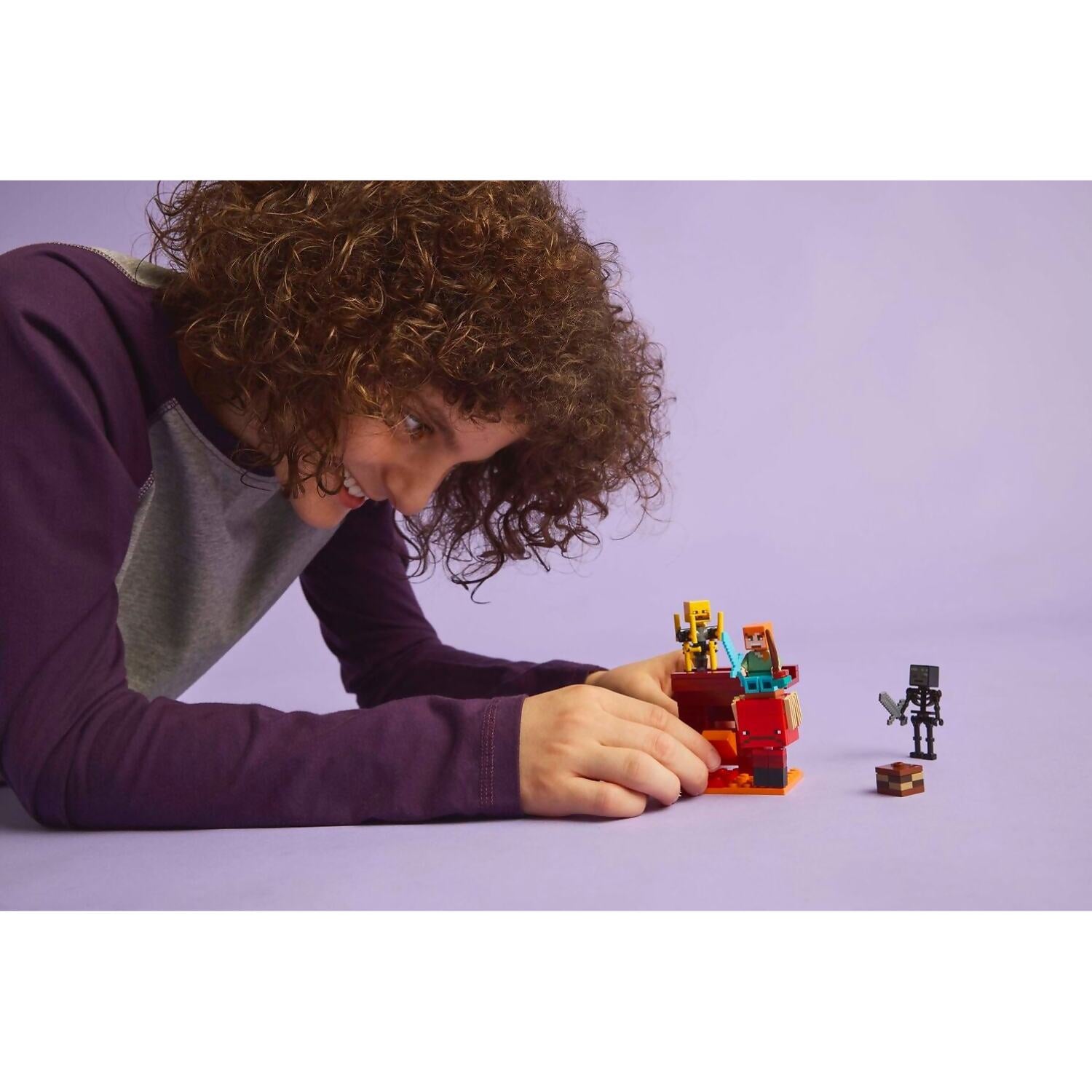 LEGO® 21266 The Nether Lava Battle - Minecraft®