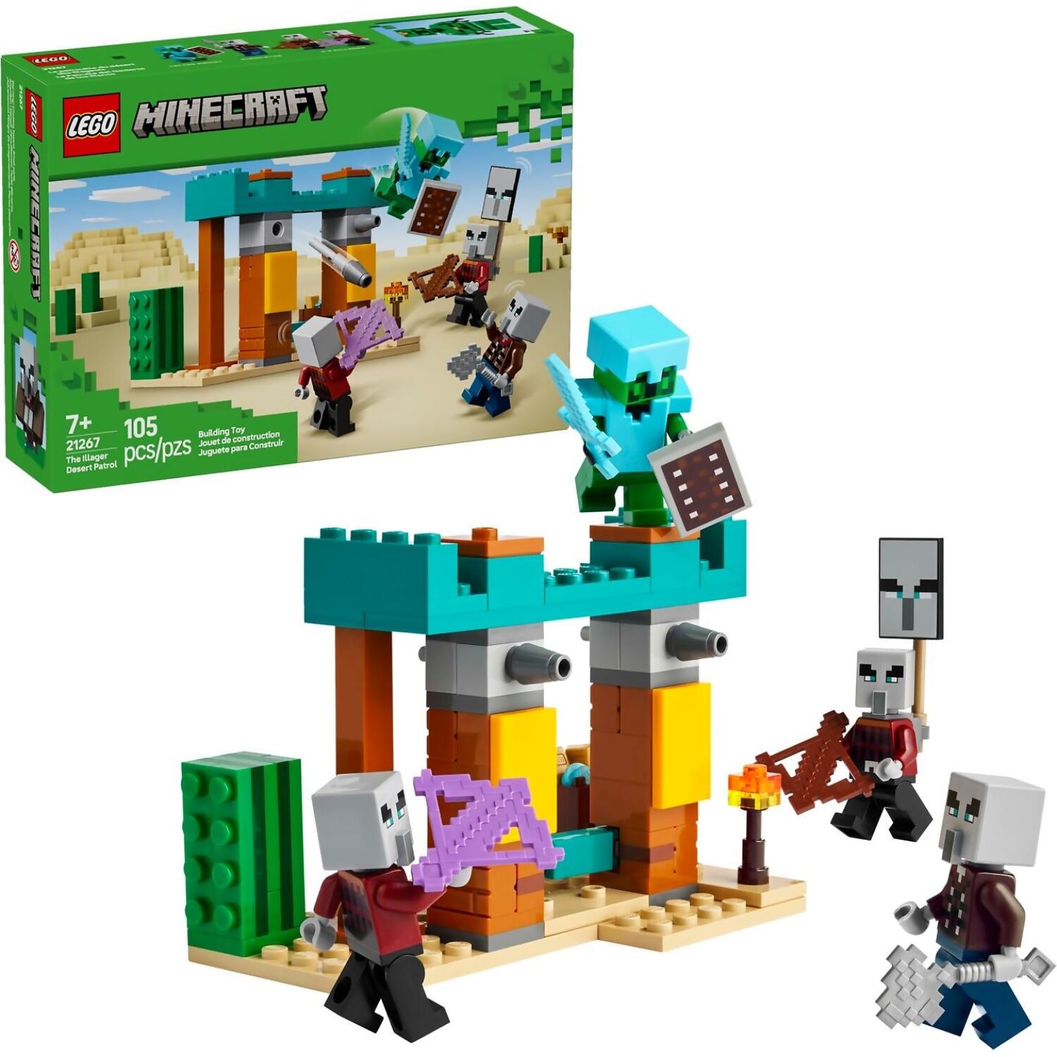 LEGO® 21267 The Illager Desert Patrol - Minecraft®