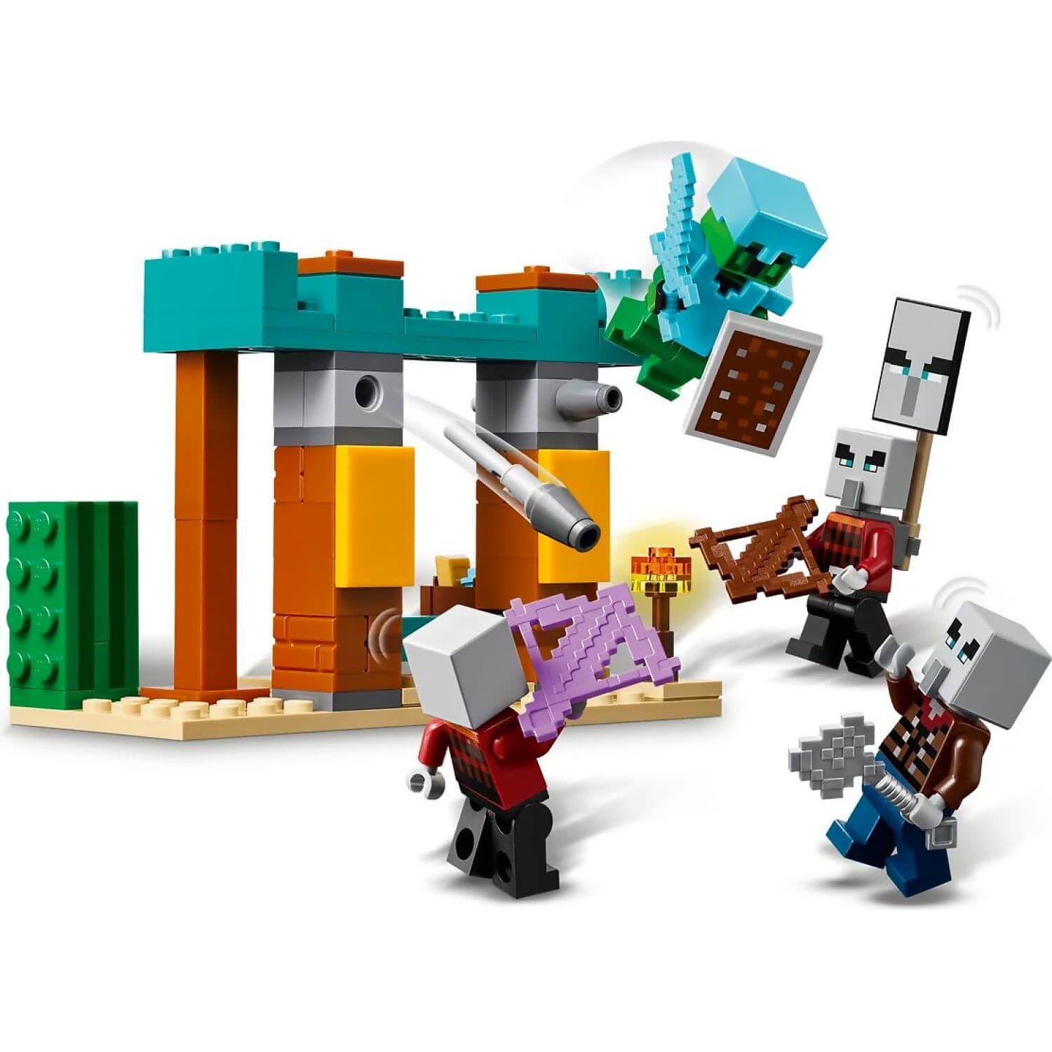 LEGO® 21267 The Illager Desert Patrol - Minecraft®