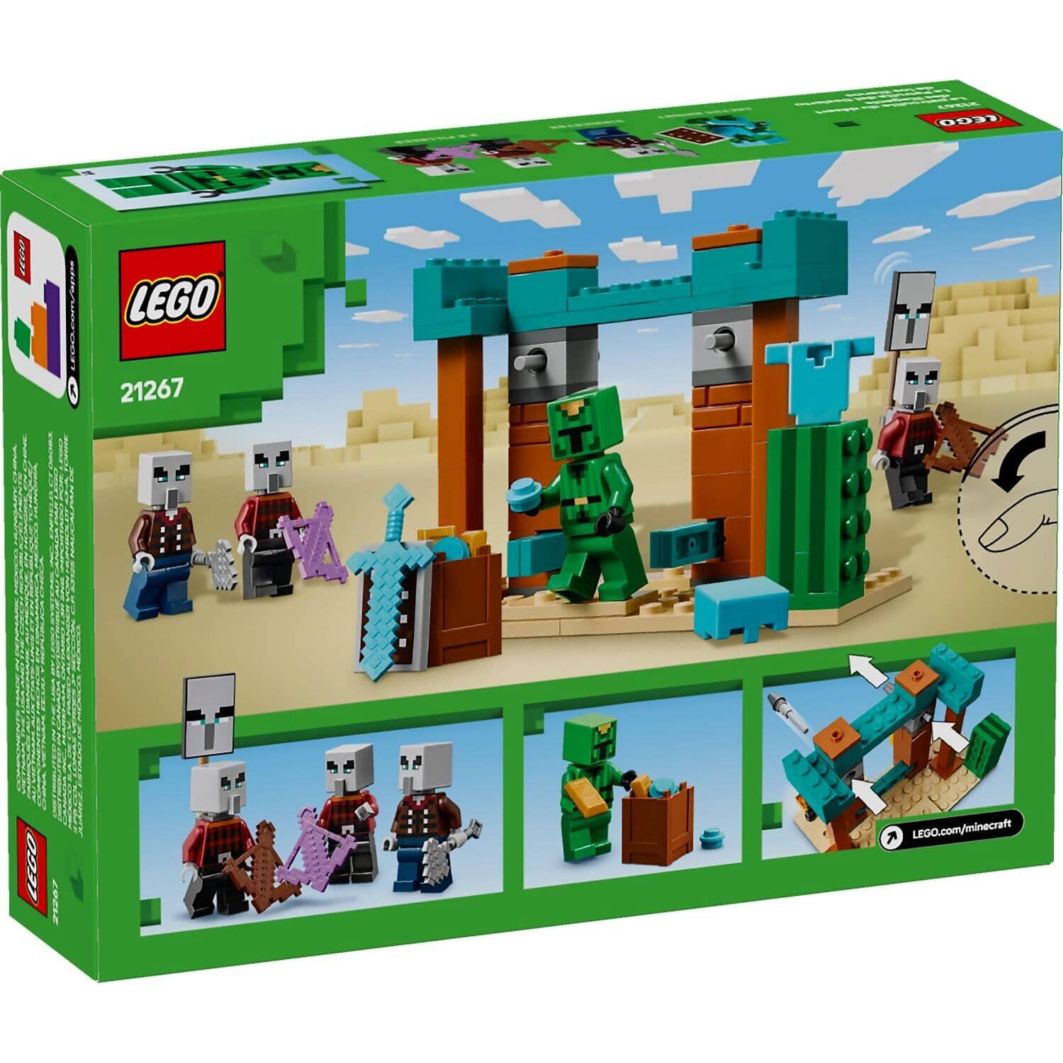 LEGO® 21267 The Illager Desert Patrol - Minecraft®