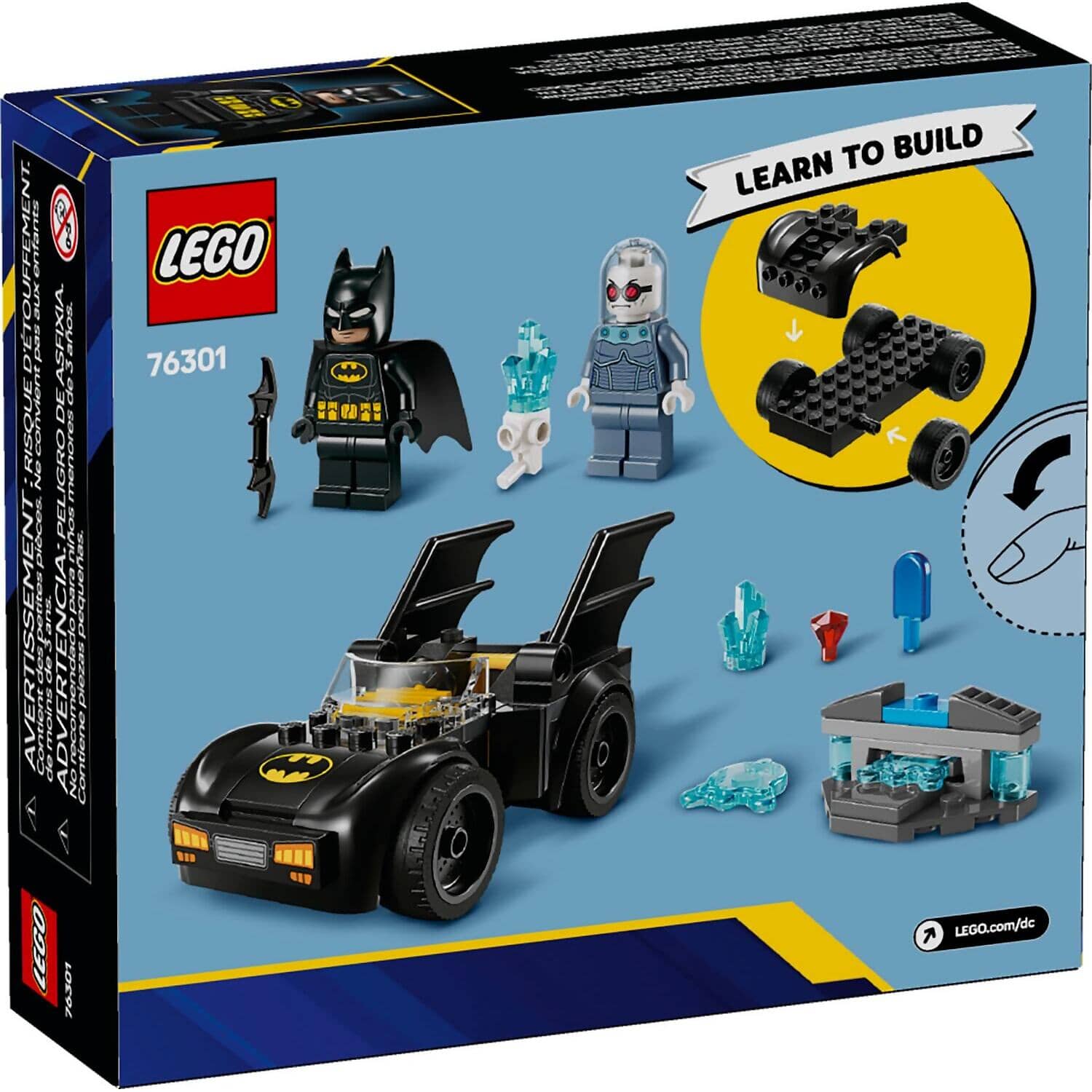 LEGO® 76301 Batman™ & Batmobile vs. Mr. Freeze - DC Super Heroes 4+
