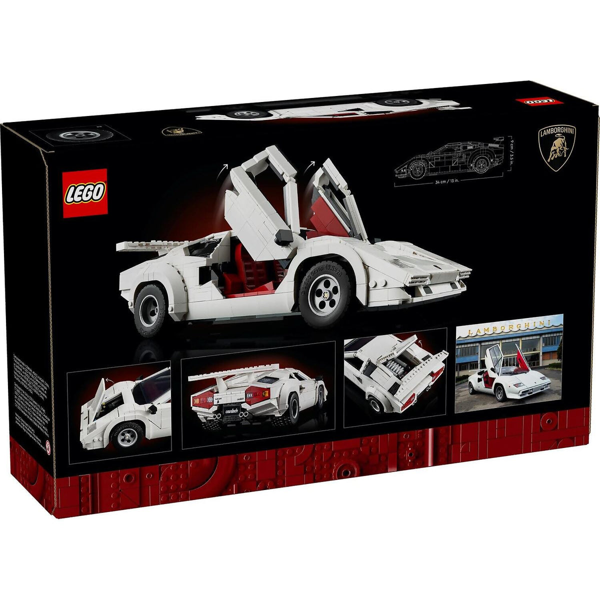 LEGO® 10337 Lamborghini Countach 5000 Quattrovalvole - Icons