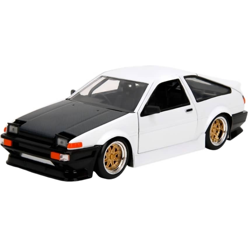 JADA TOYS - JDM TUNERS 1986 TOYOTA TRUENO AE86 1:24 SCALE DIECAST VEHICLE