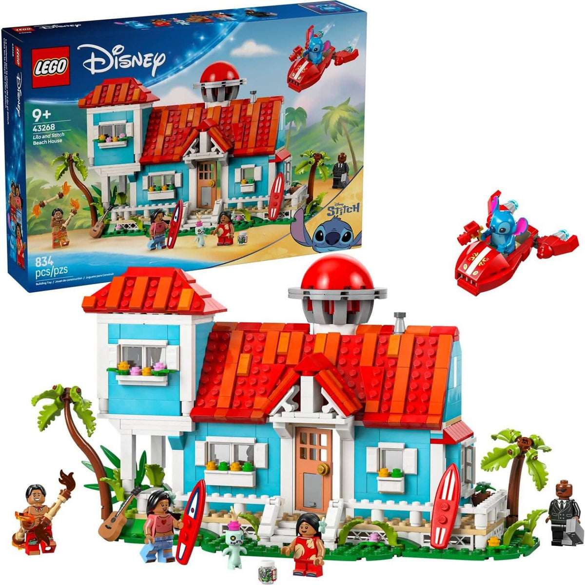 LEGO® 43268 Lilo and Stitch Beach House - Disney