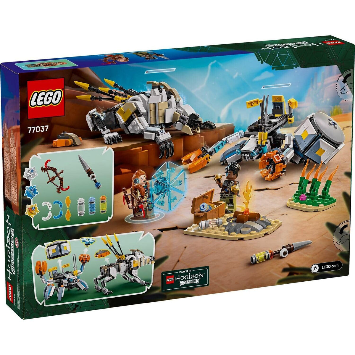 LEGO® 77037 Aloy & Varl vs. Shell-Walker & Sawtooth - Horizon Adventures