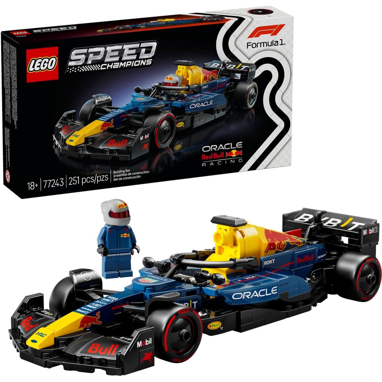 LEGO® 77243 Oracle Red Bull Racing RB20 F1 Race Car - Speed Champions