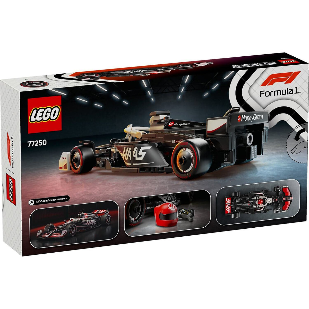 LEGO® 77250 MoneyGram Haas F1 Team VF-24 Race Car - Speed Champions