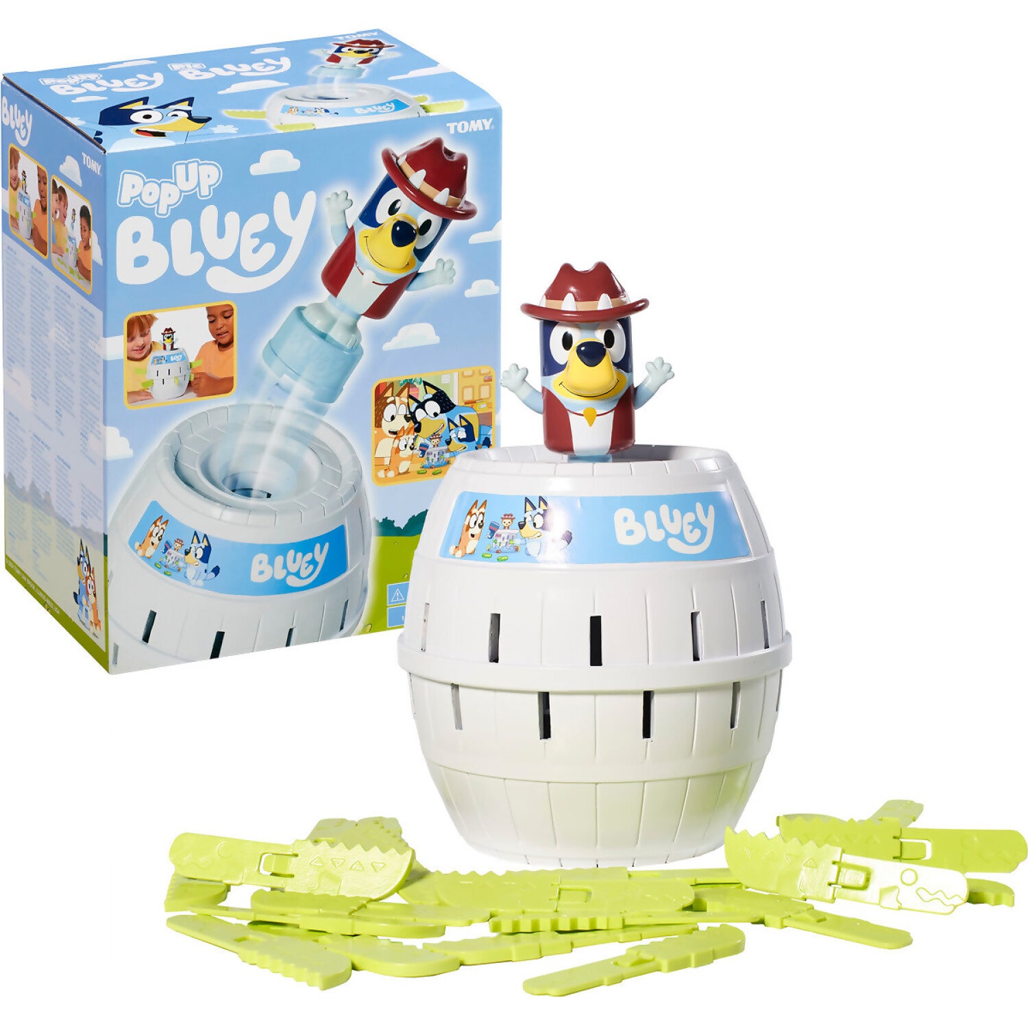 TOMY Games - Pop Up Bluey