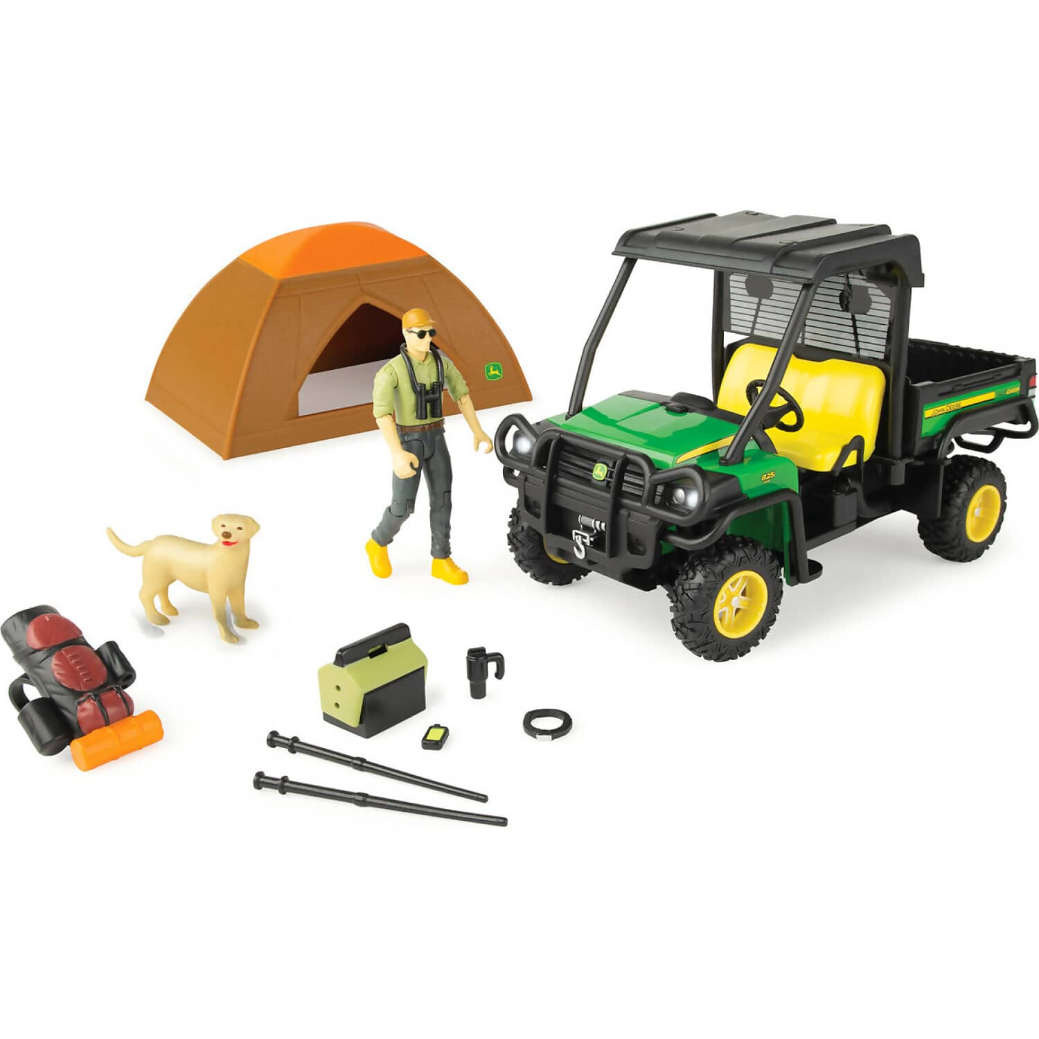 TOMY - John Deere 1:16 Scale Big Farm Outdoor Adventure Toy Set