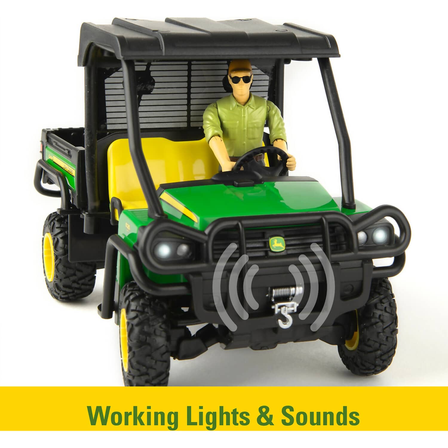 TOMY - John Deere 1:16 Scale Big Farm Outdoor Adventure Toy Set