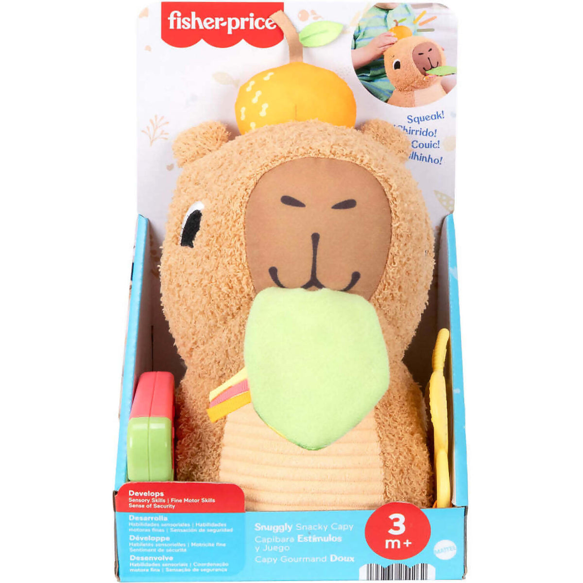 Fisher-Price - Snuggly Snacky Capy
