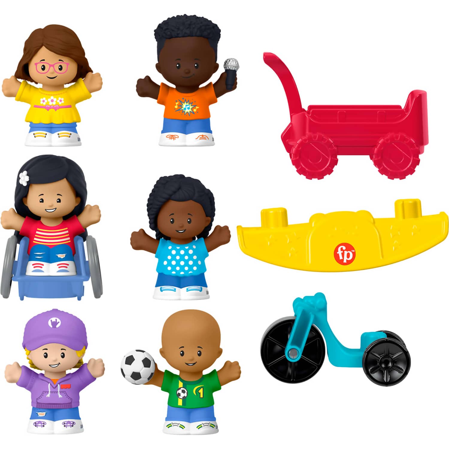 Fisher-Price - Little People Play For All Figure And Accessory Pack