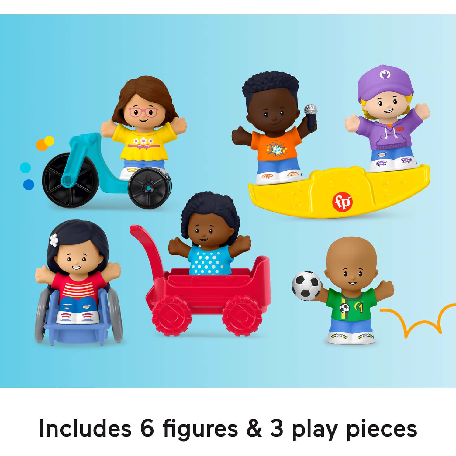 Fisher-Price - Little People Play For All Figure And Accessory Pack